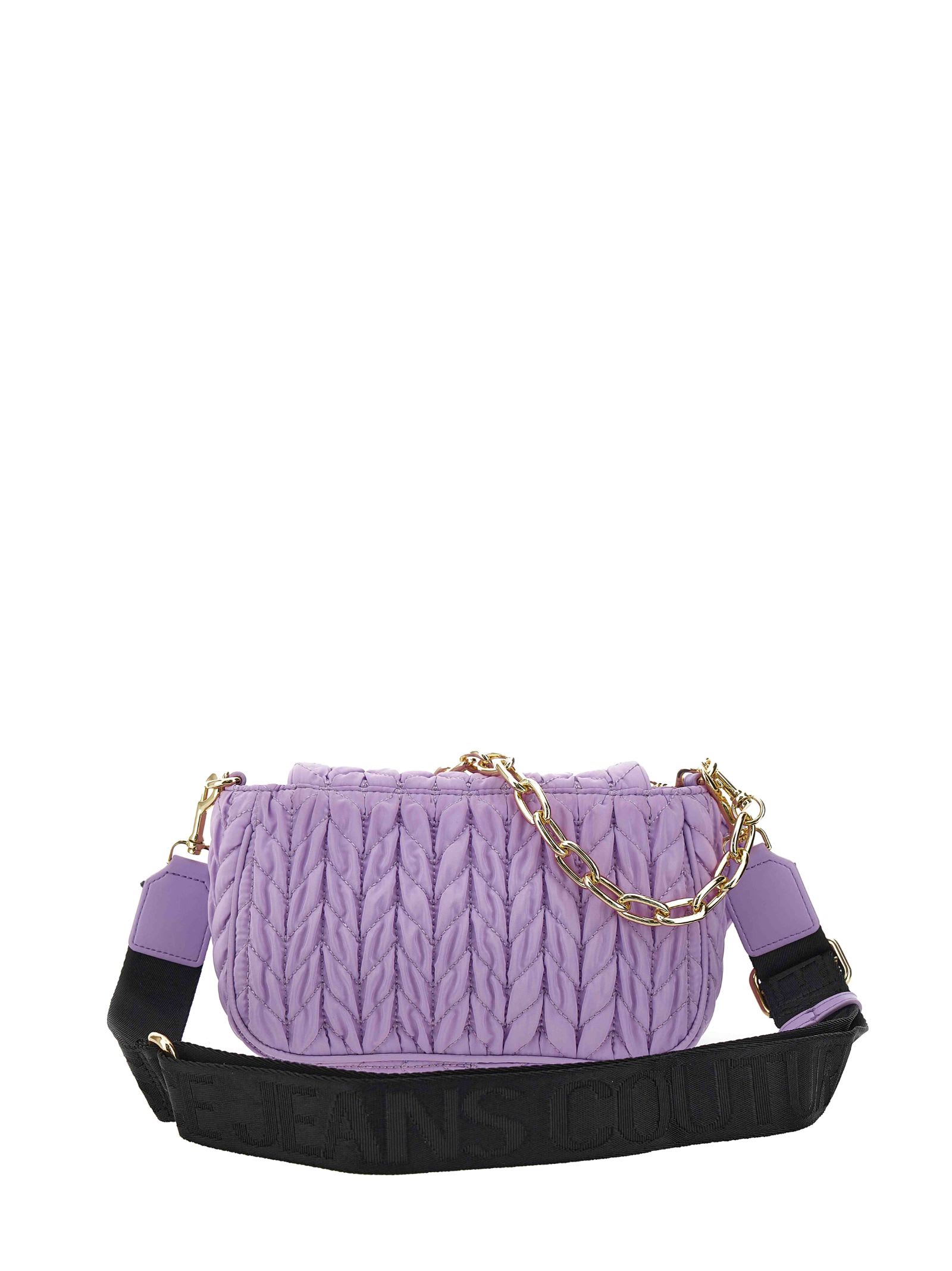 Shop Versace Jeans Couture Bag In Purple