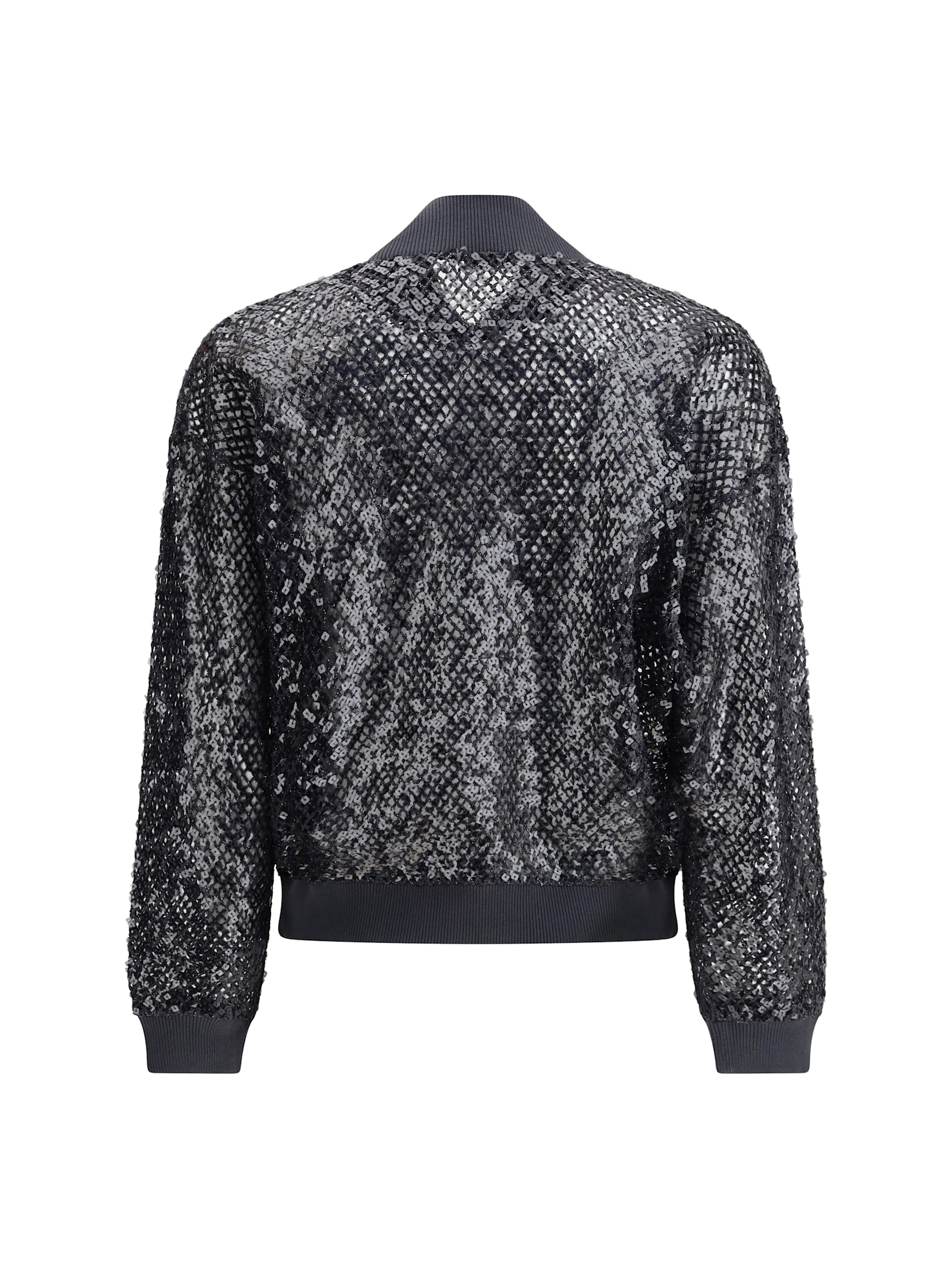 Brunello Cucinelli Sequinned Zipped Jacket