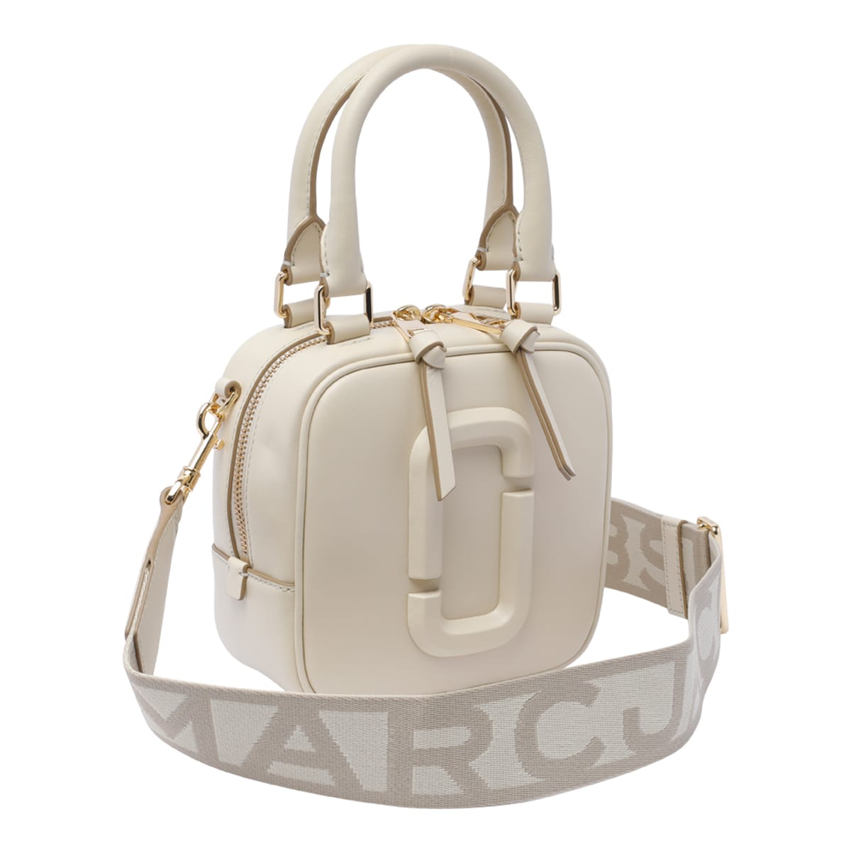 Shop Marc Jacobs The Cube Handbag In White