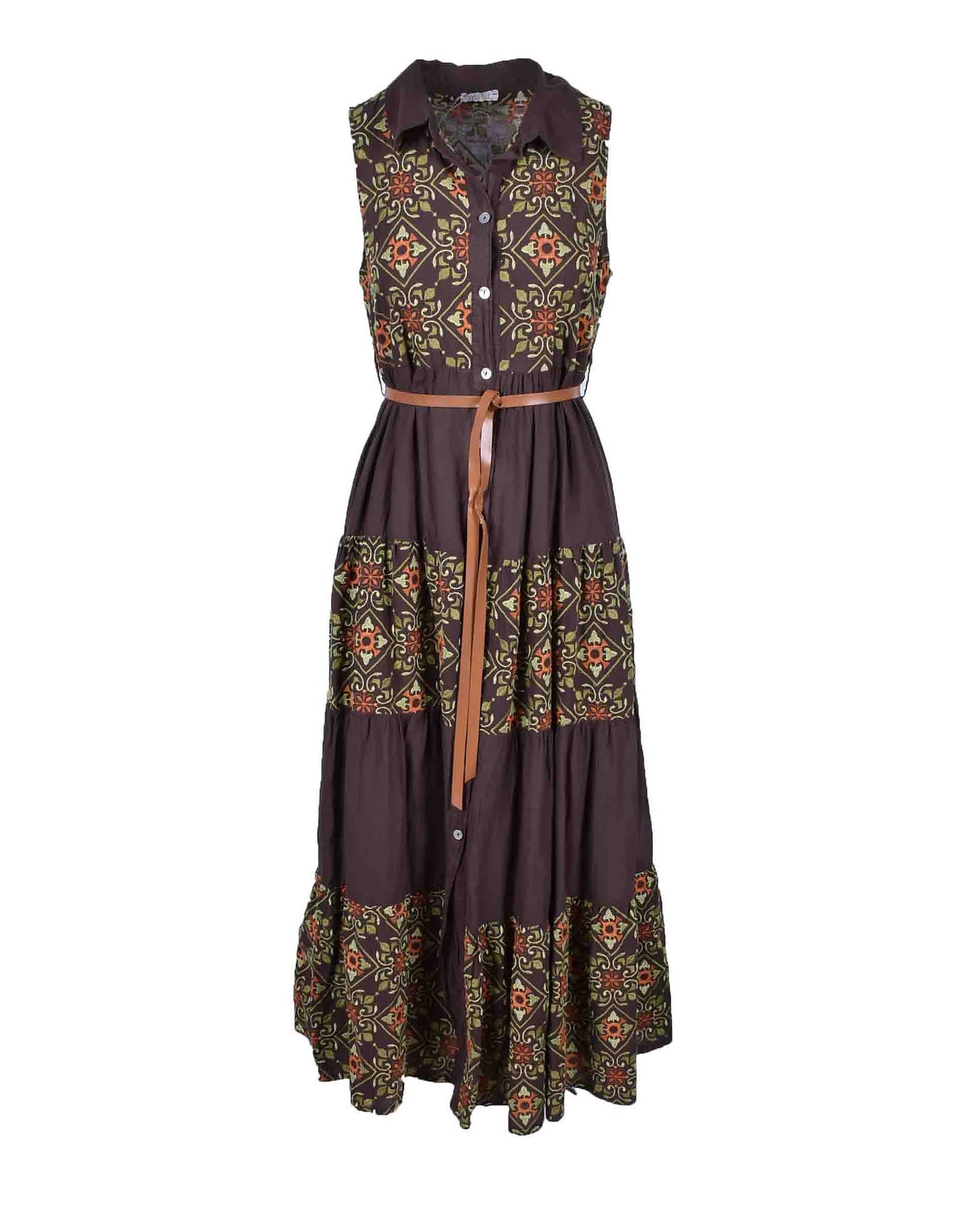 Womens Brown Dress