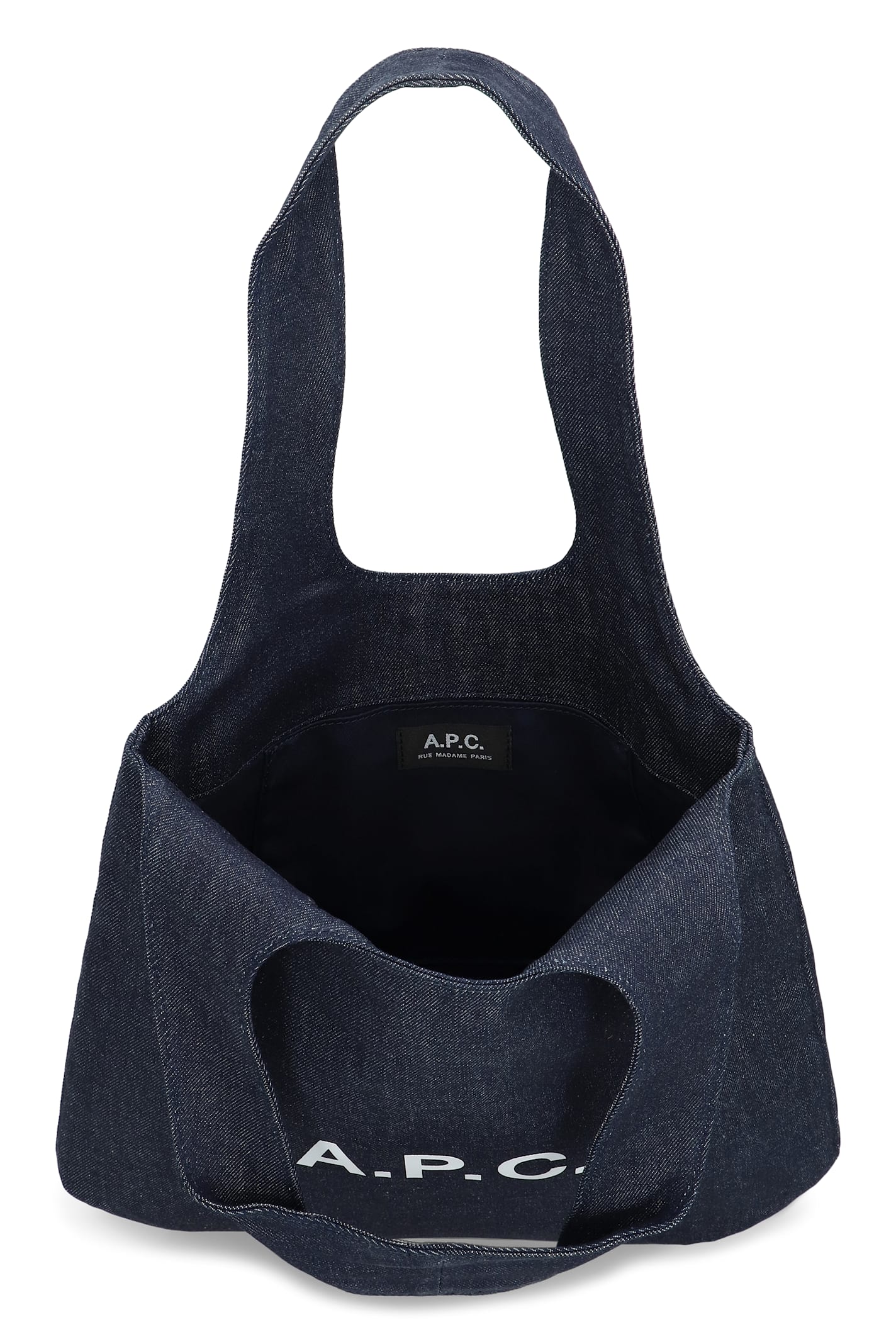 Apc Mini Tote Bag Ninon In Blue