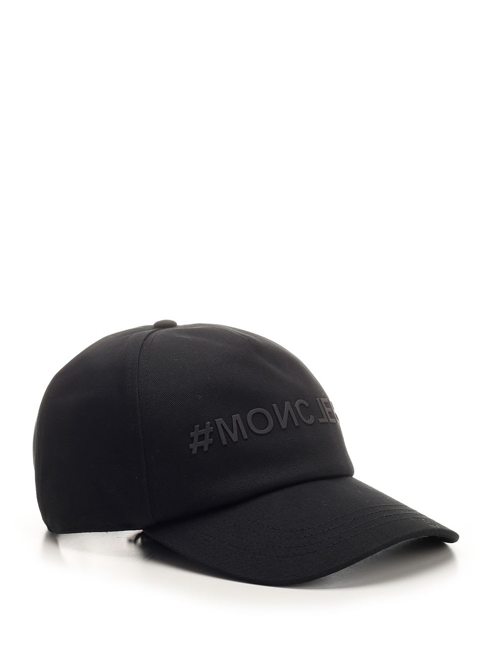 Shop Moncler Black Baseball Hat