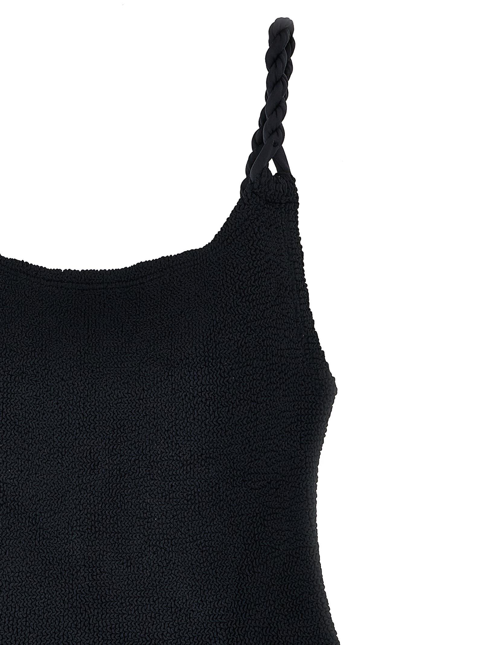 Hunza G Camille Swim One-piece Swimsuit In Black