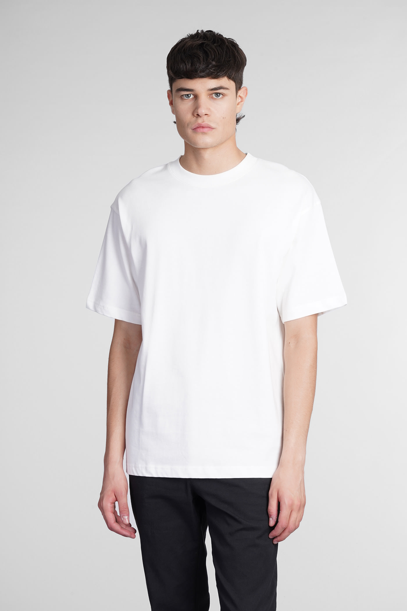 Theory T-shirt In White Jersey