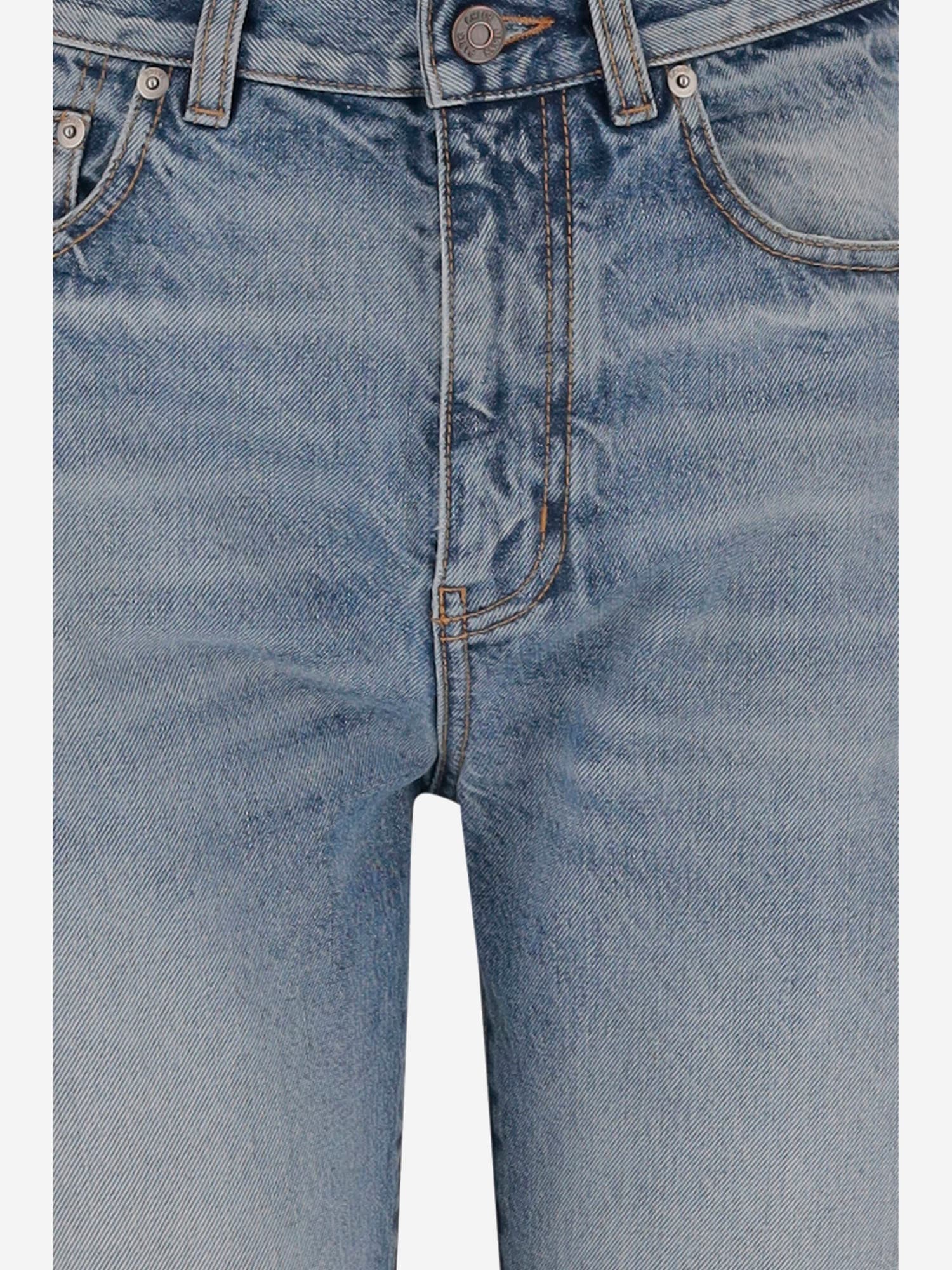 Chloé Patchwork Rigid High-rise Flared-leg Jeans In Blue