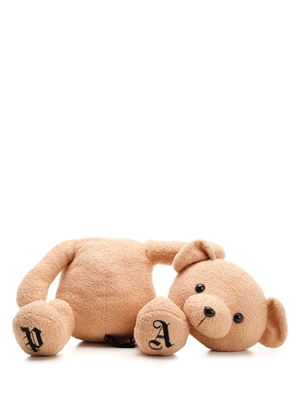 Shop Palm Angels Teddy Bear In Marrone/nero