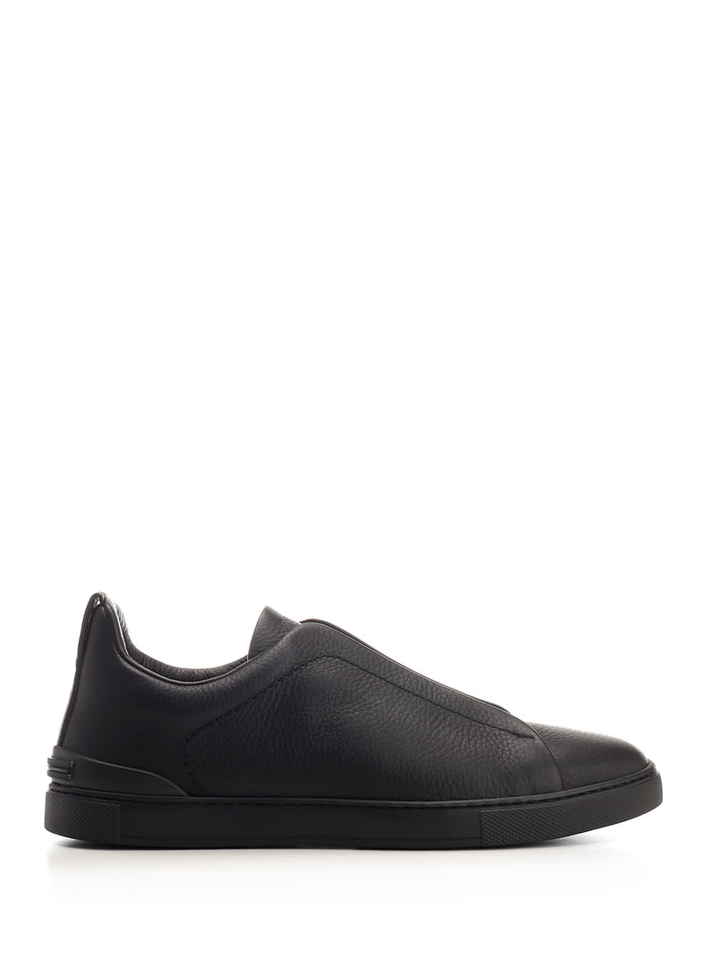 ZEGNA LOW TOP TRIPLE STITCH SNEAKERS