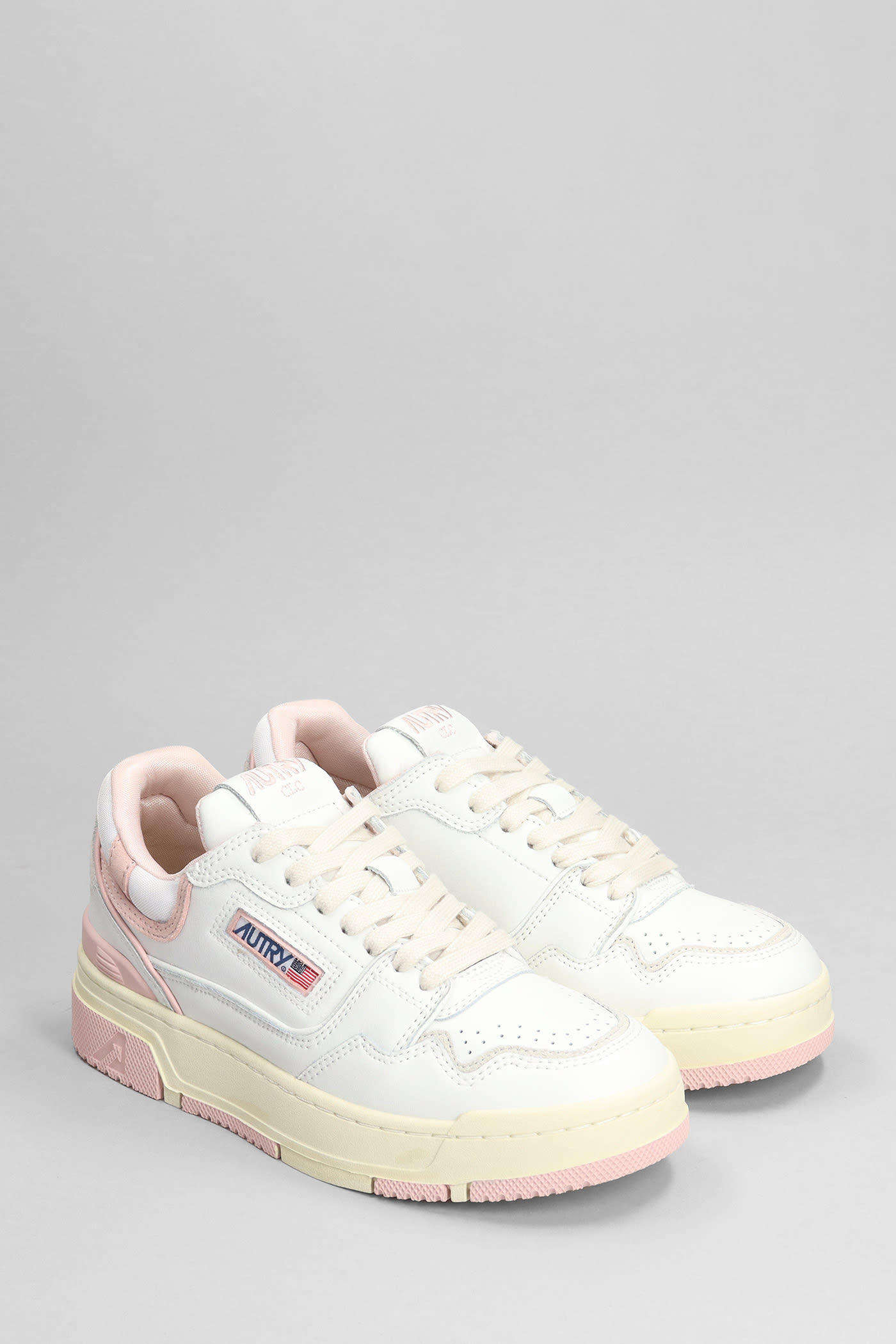 Shop Autry Rookie Sneakers In White Leather
