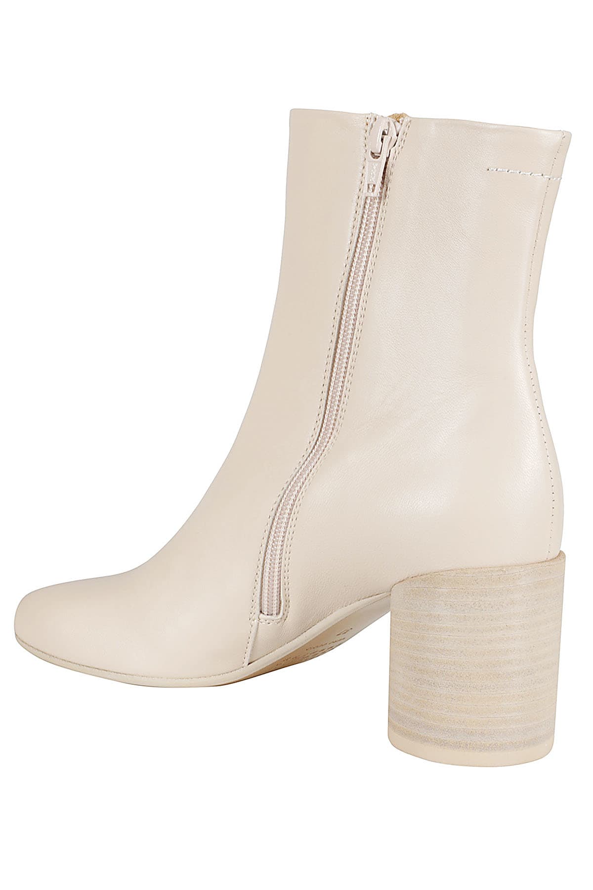 Shop Mm6 Maison Margiela Ankle Boot In Shifting Sand