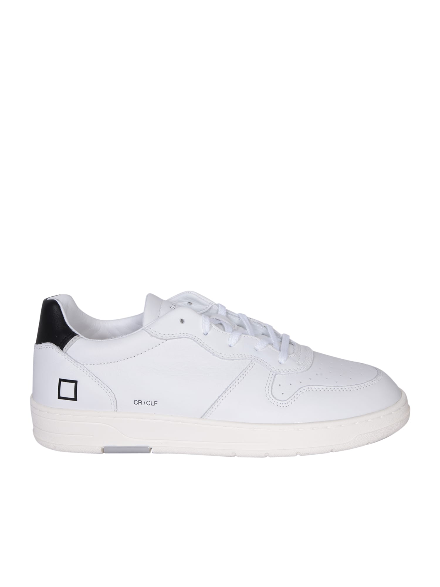 Date D.a.t.e. Court Calf Sneakers Black/white