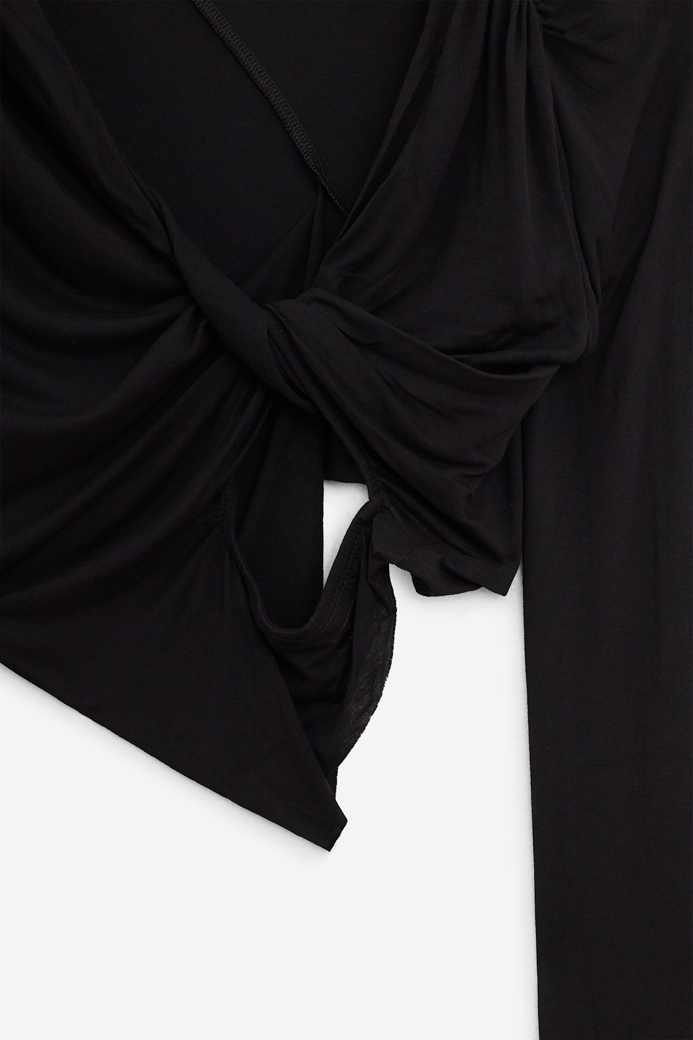 Rick Owens Jade Ls Longsleeve In Black