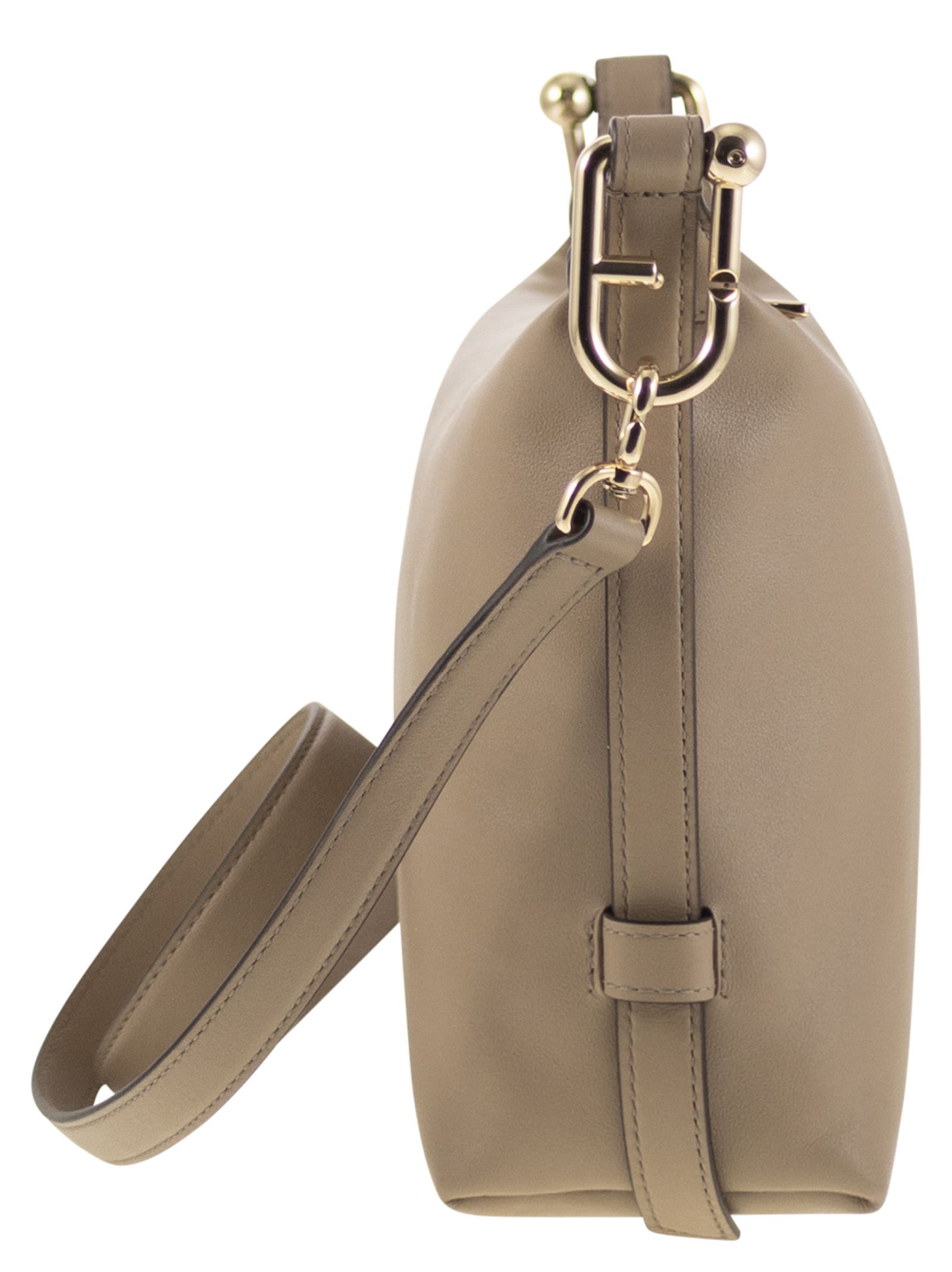 Furla Tonie - Mini Shoulder Bag In Nude