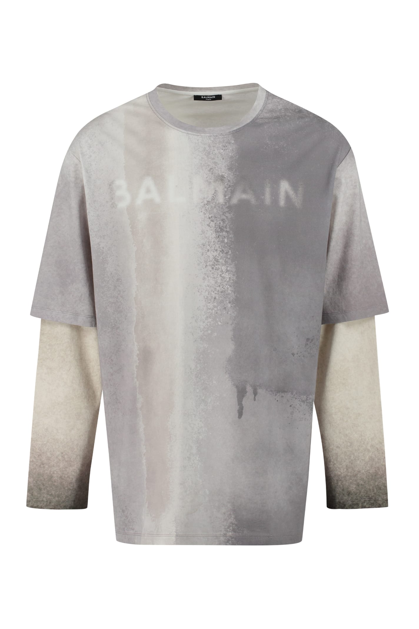 Balmain Cotton Crew-neck T-shirt