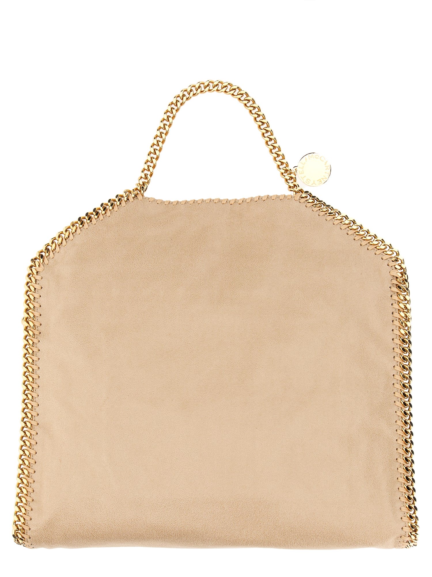 Stella Mccartney 3 Chain Tote Bag Falabella In Butter Cream