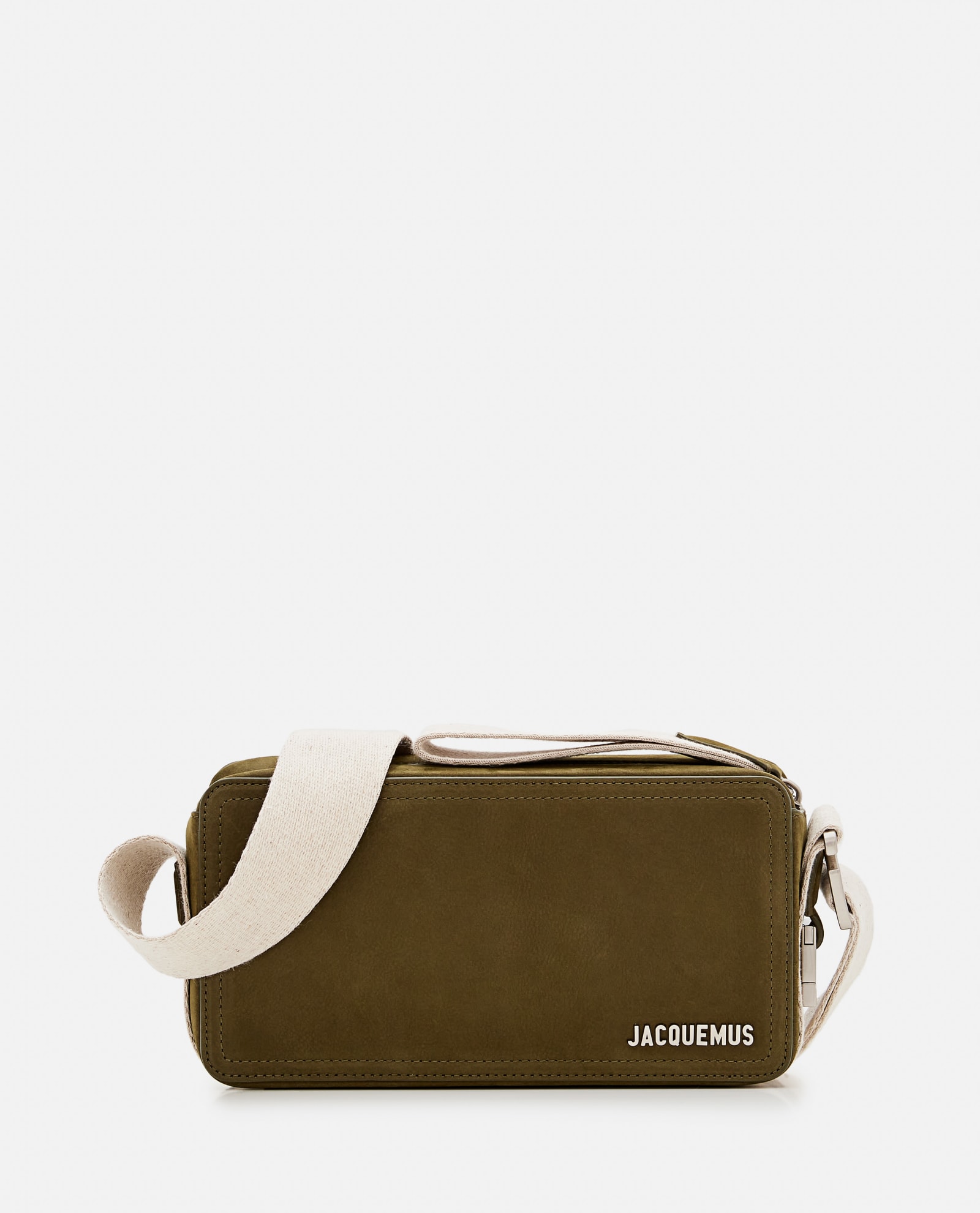 Jacquemus Le Cuerda Horizontal Leather Bag In Green