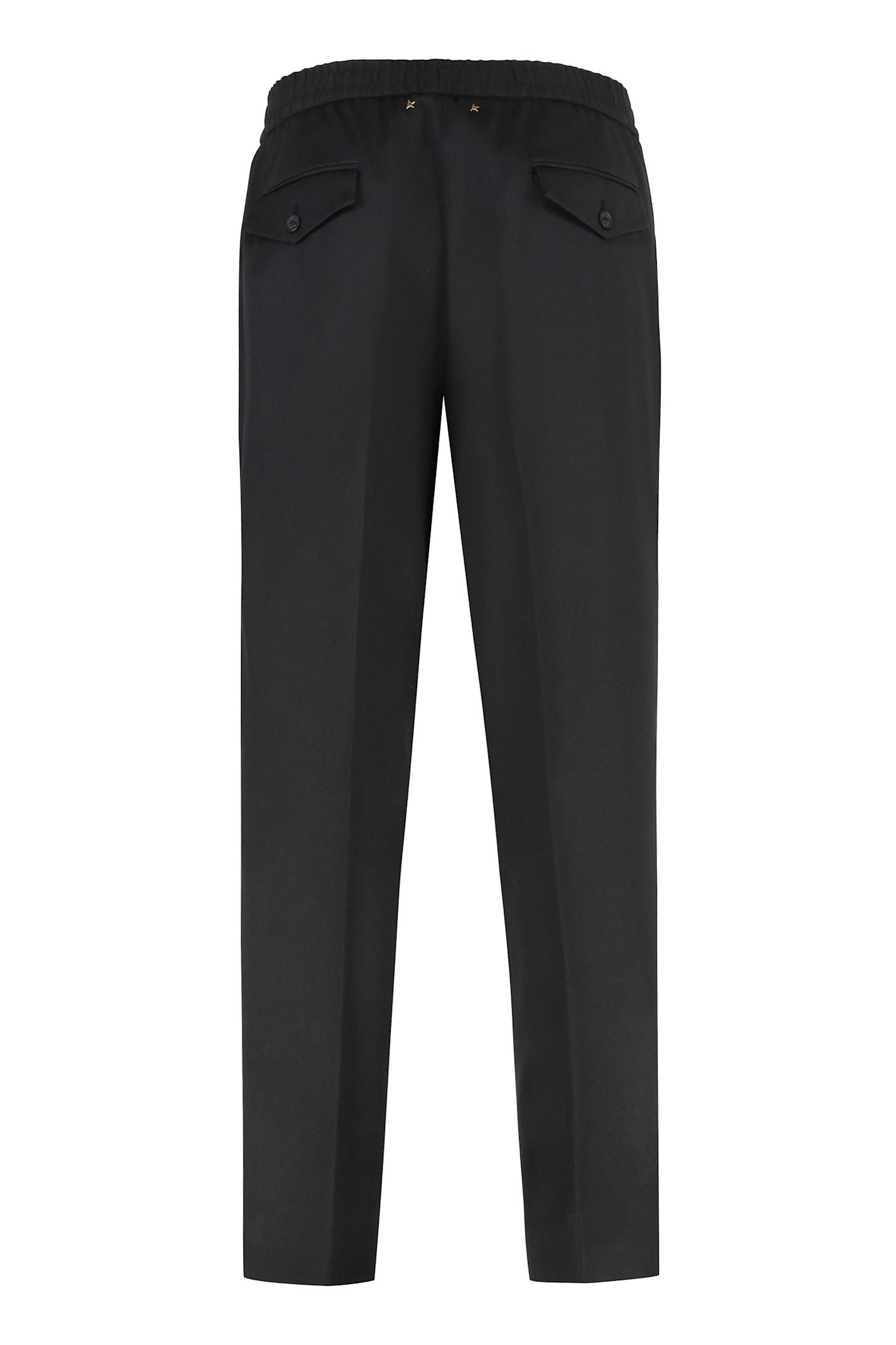 Golden Goose Wool Jogging Pants In Black