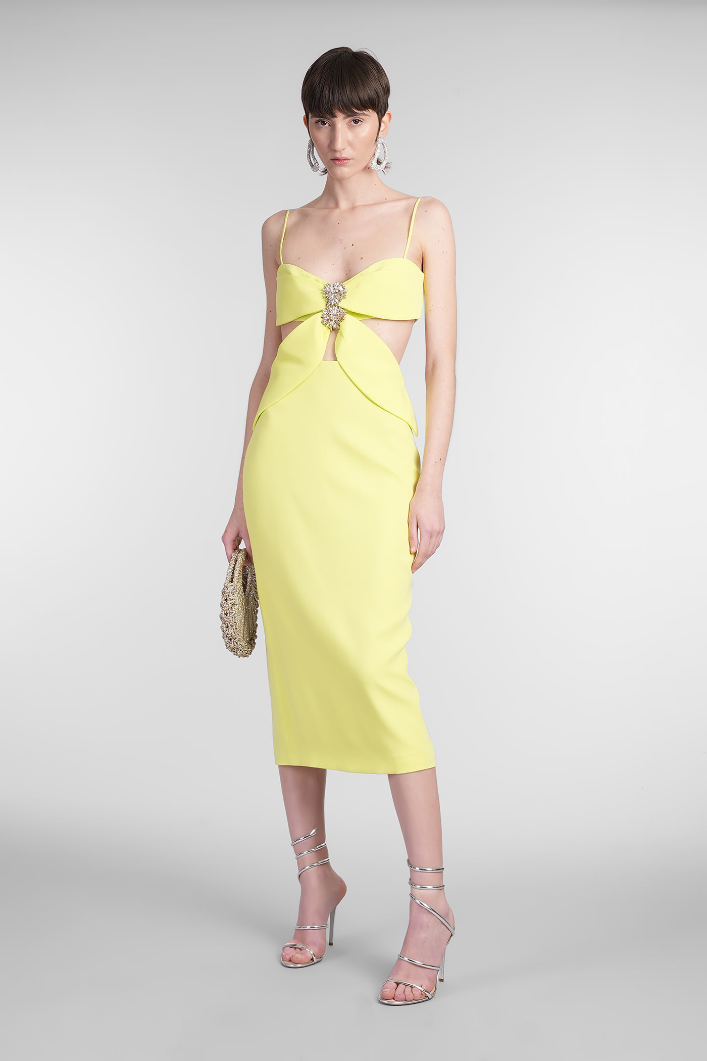 Costarellos Arina In Green Polyester In Green