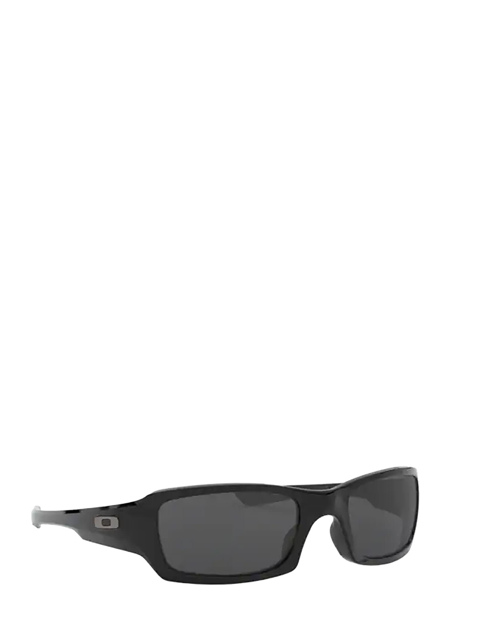 Shop Oakley Oo9238 Polished Black Sunglasses