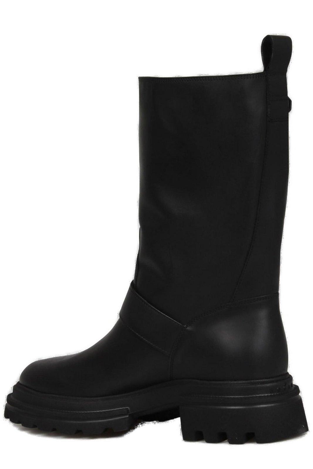 Hogan 10-storey Biker Boot In Black