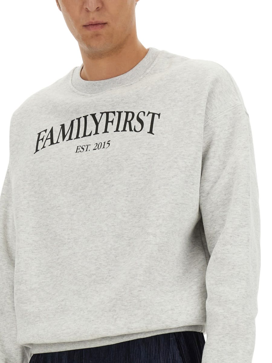 Family First Sweatshirt With Logo In Multi