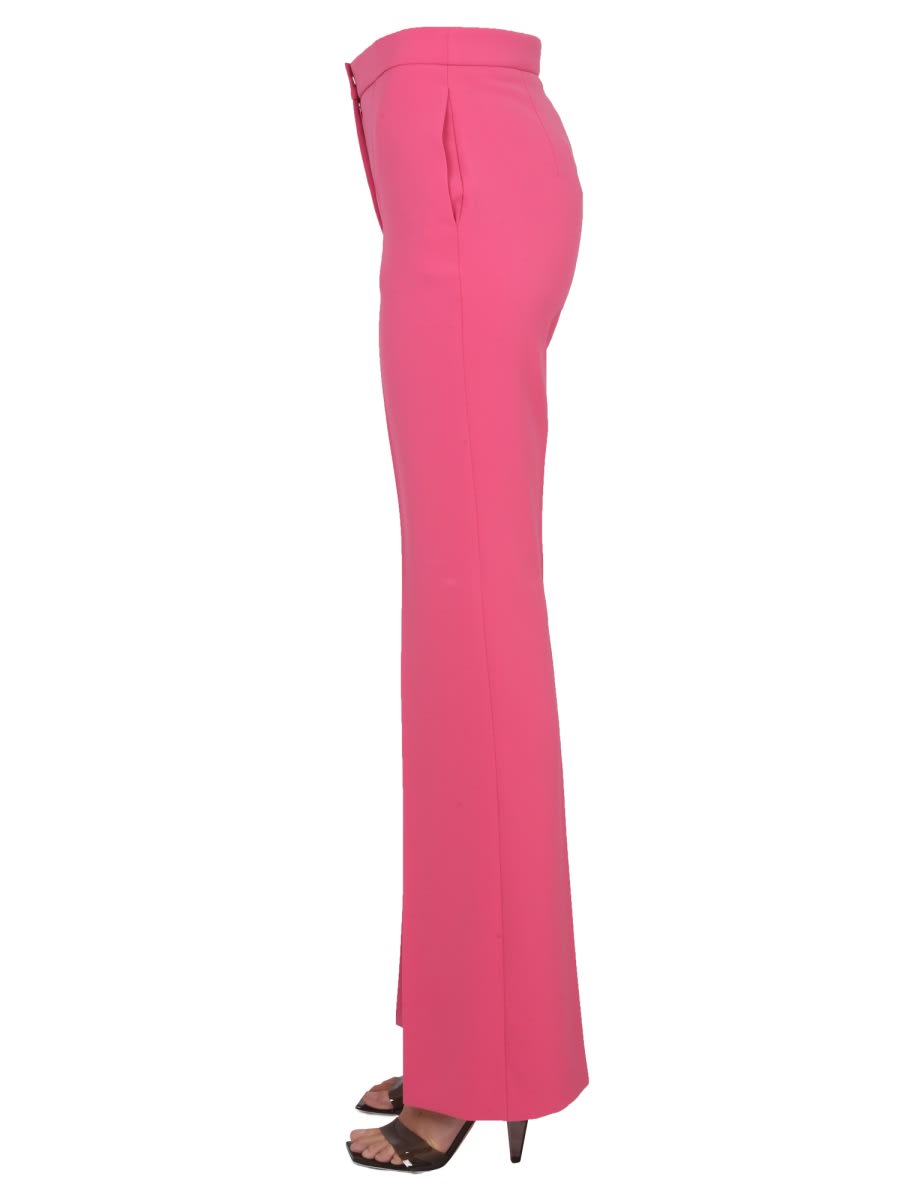 Shop Moschino Baroque Furnishing Pants In Fuchsia