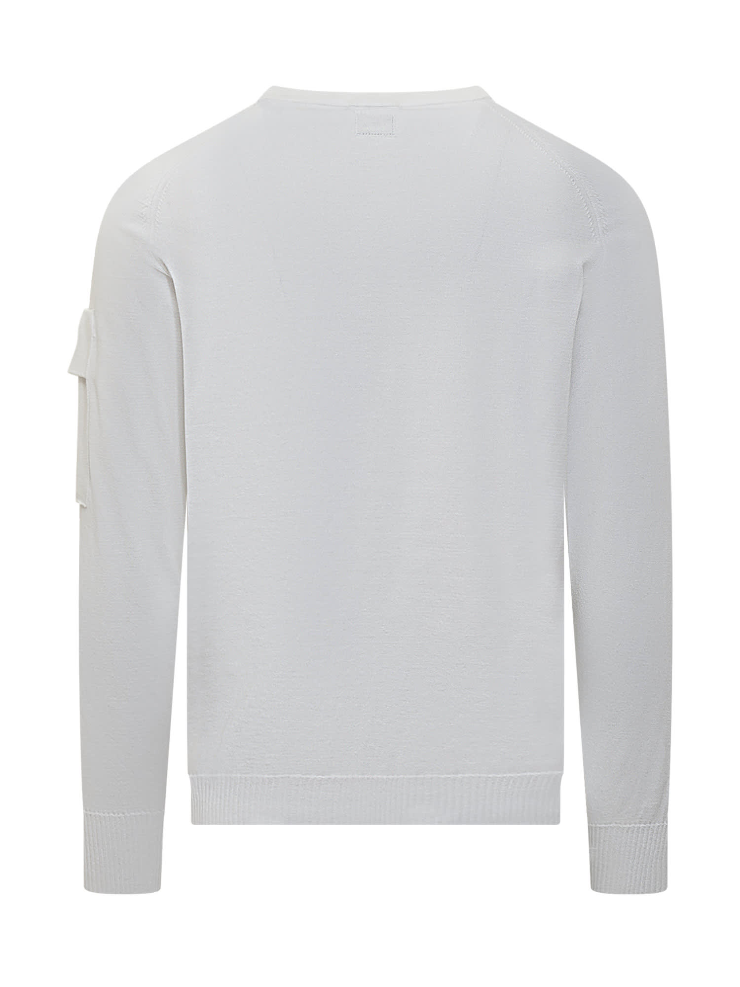 Shop C.p. Company Metropolis Sweater In White