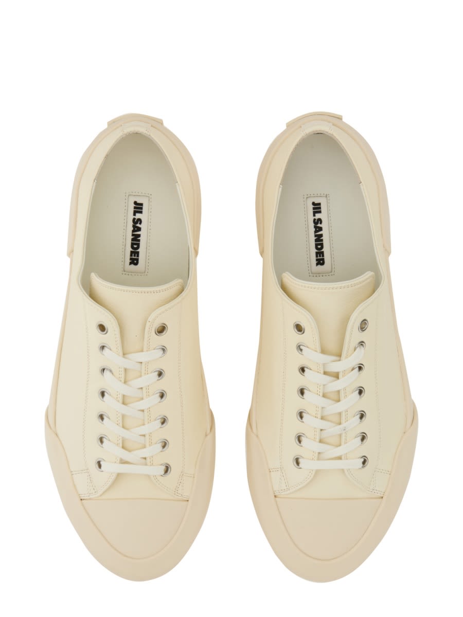Jil Sander Low Sneakers. In Multicolour