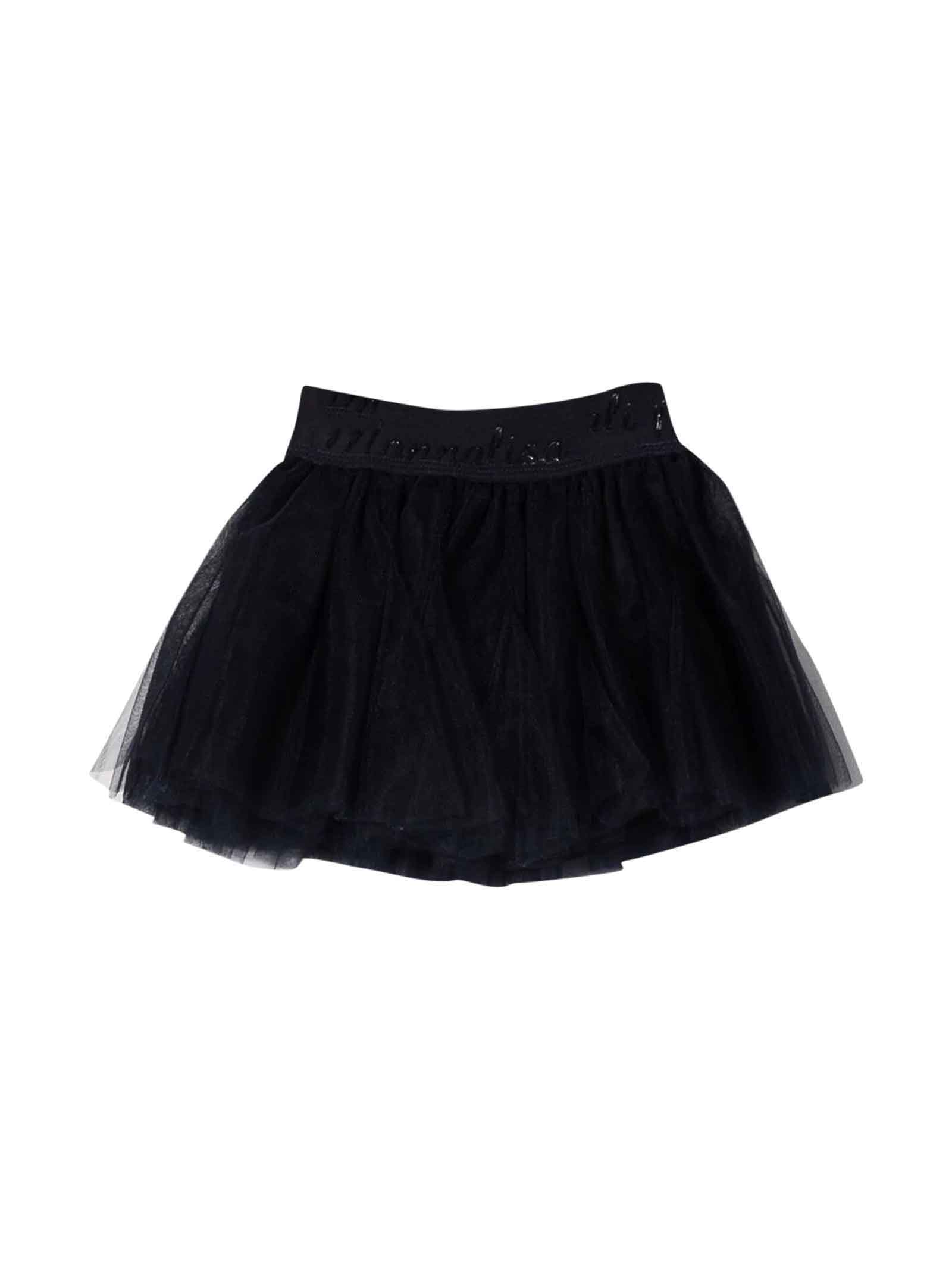 Monnalisa Newborn Black Skirt