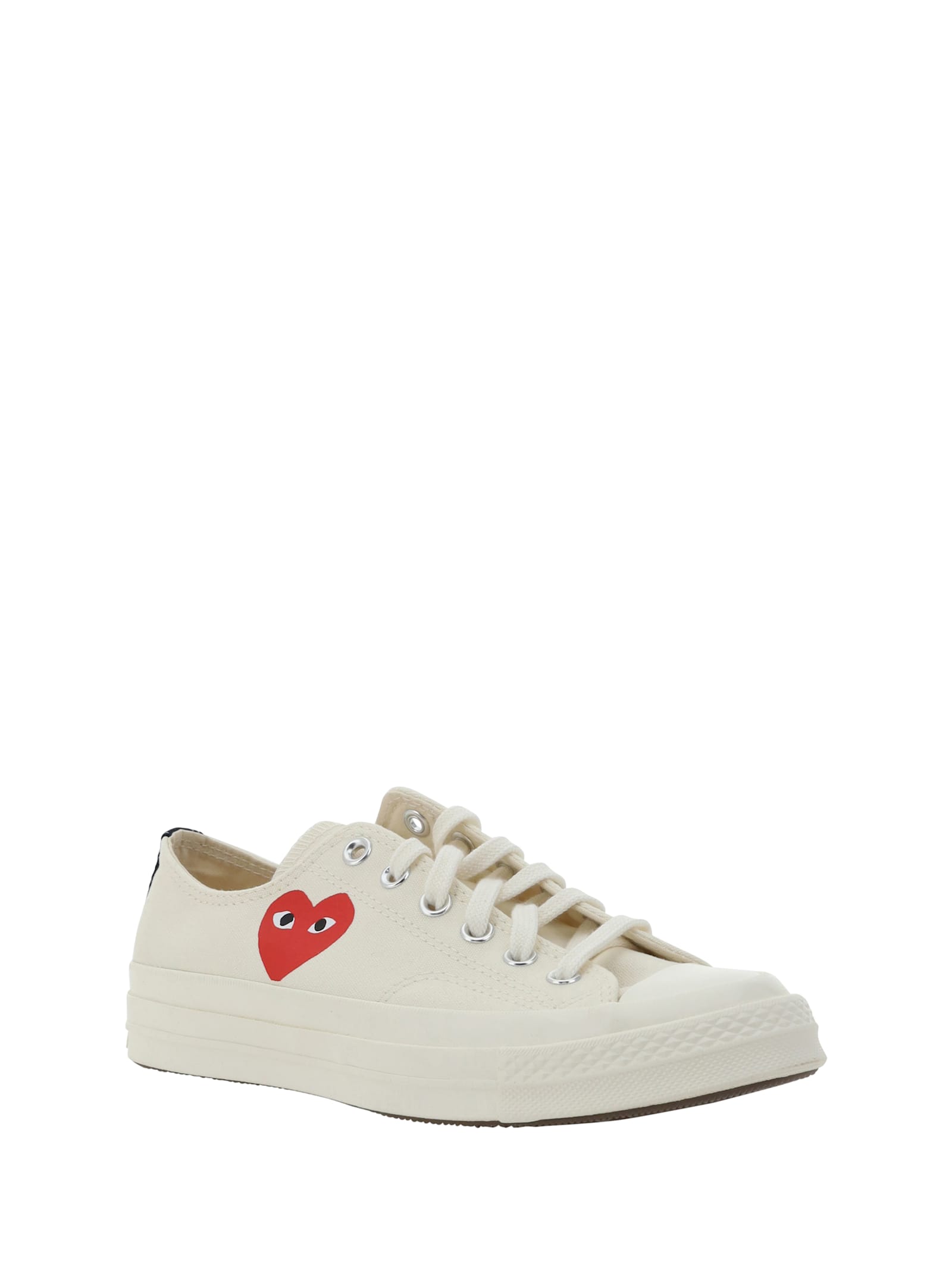 Comme Des Garçons Play Comme Des Garcons Play X Converse Sneakers In Beige
