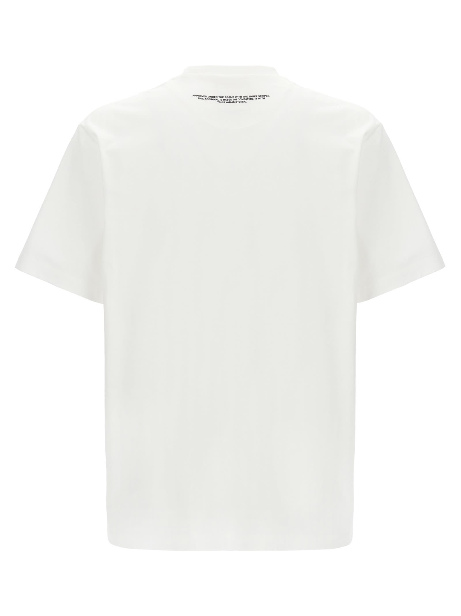 Shop Y-3 Logo Print T-shirt In White