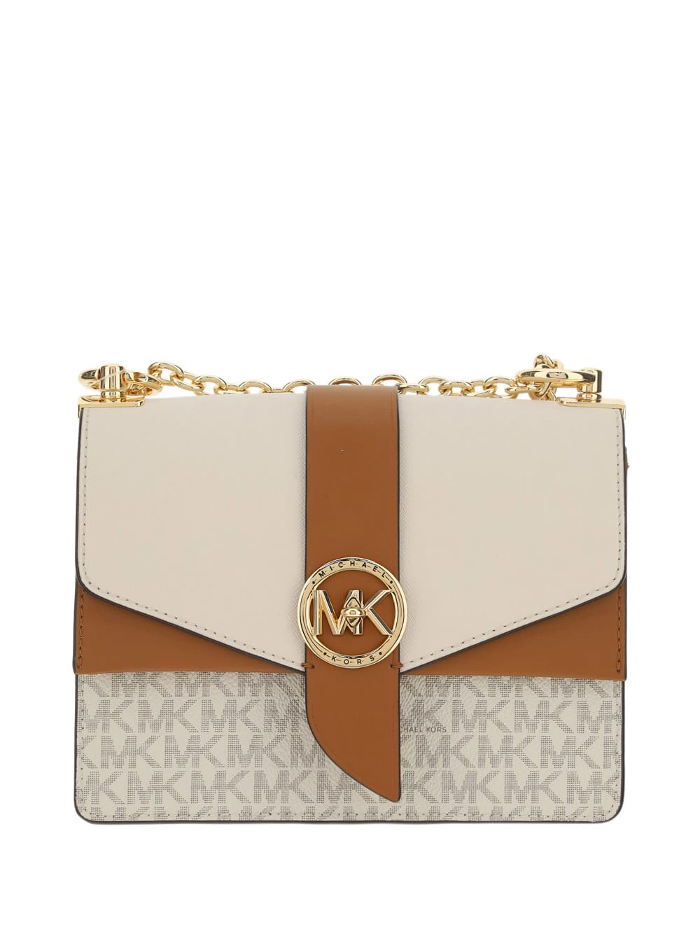 Michael Michael Kors Greenwich Bag In White