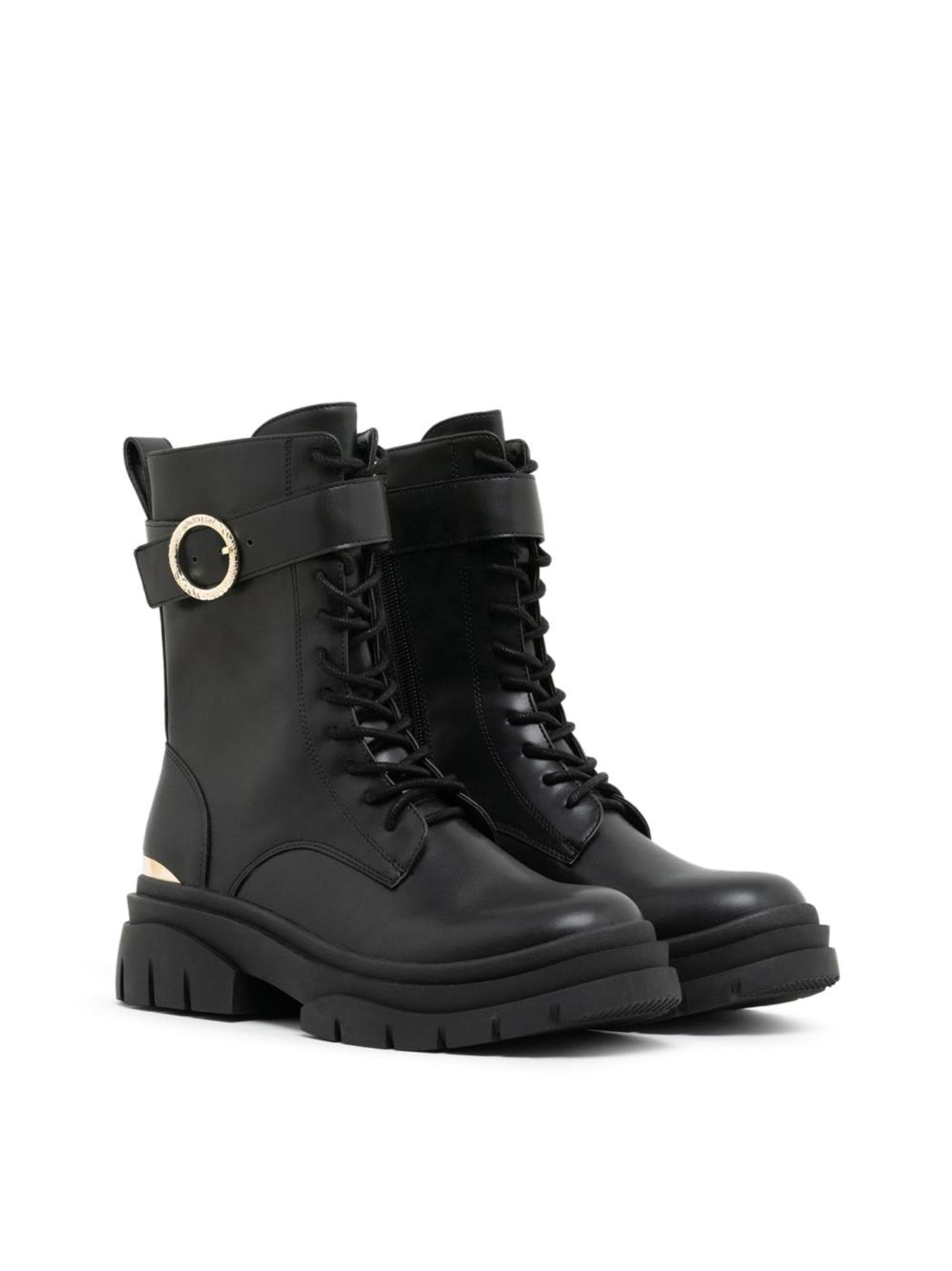 Shop Just Cavalli Black Ankle Boots