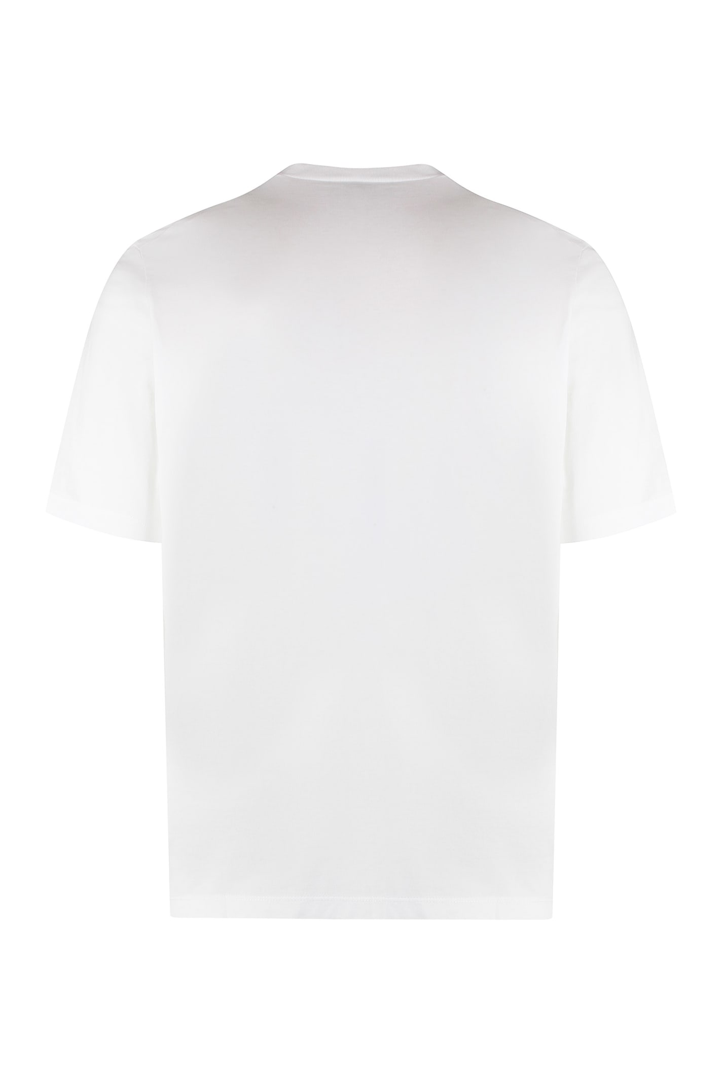 Shop Dsquared2 Logo Cotton T-shirt In White