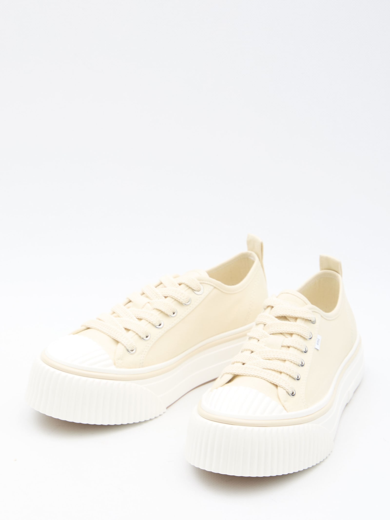 Shop Ami Alexandre Mattiussi Low Top Ami 1980 Sneakers In White