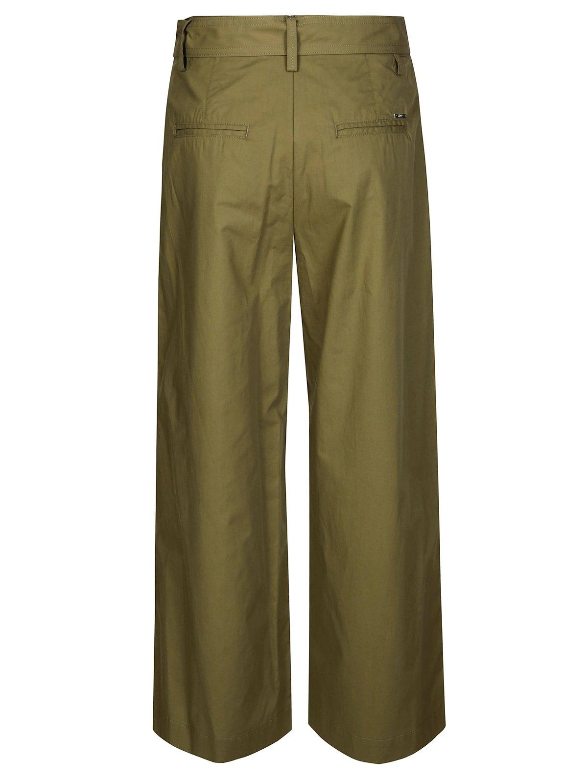 Liu •jo Belt Cropped Trousers