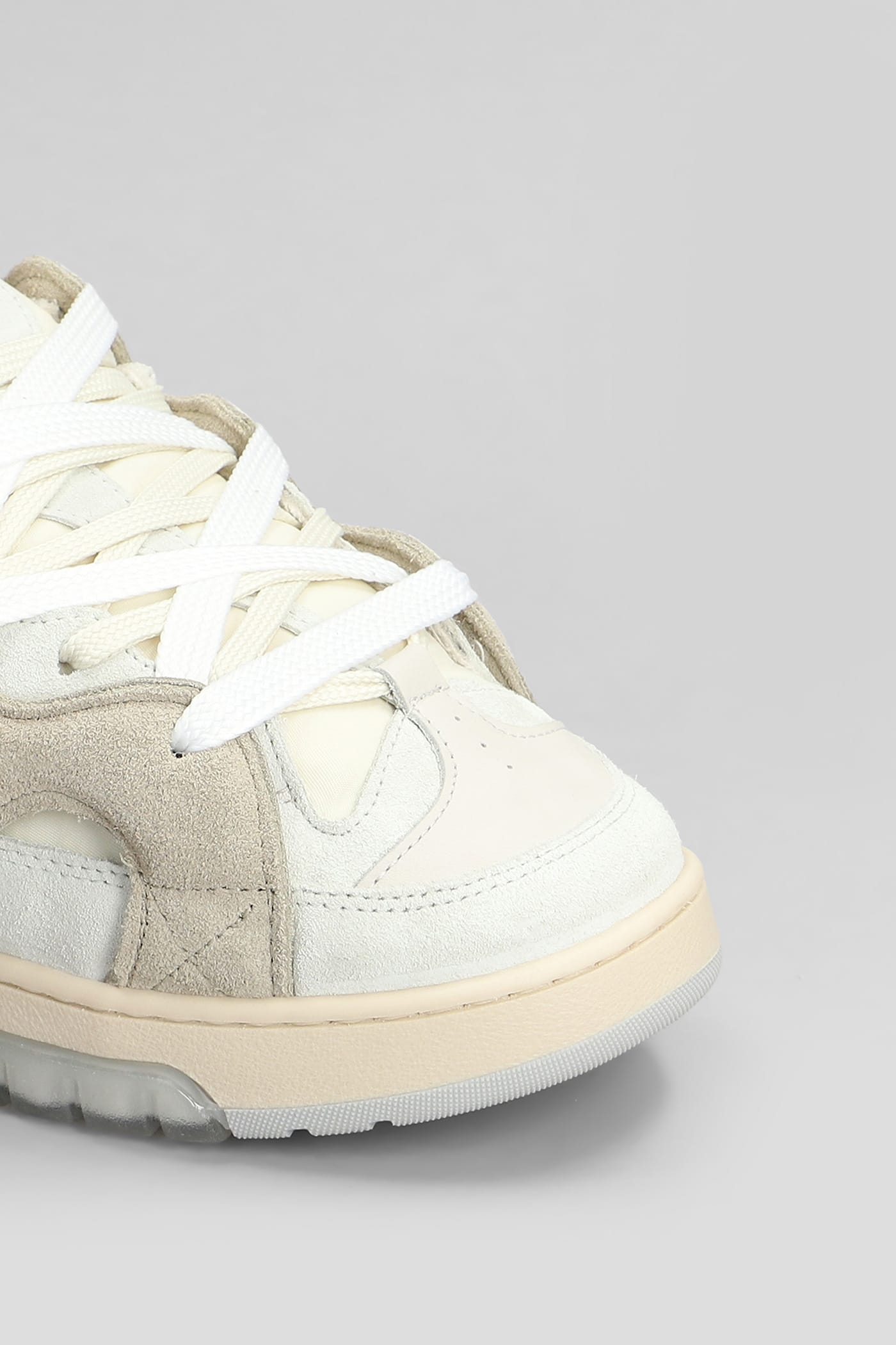 Paura Santha 1 Original Sneakers In Beige Suede