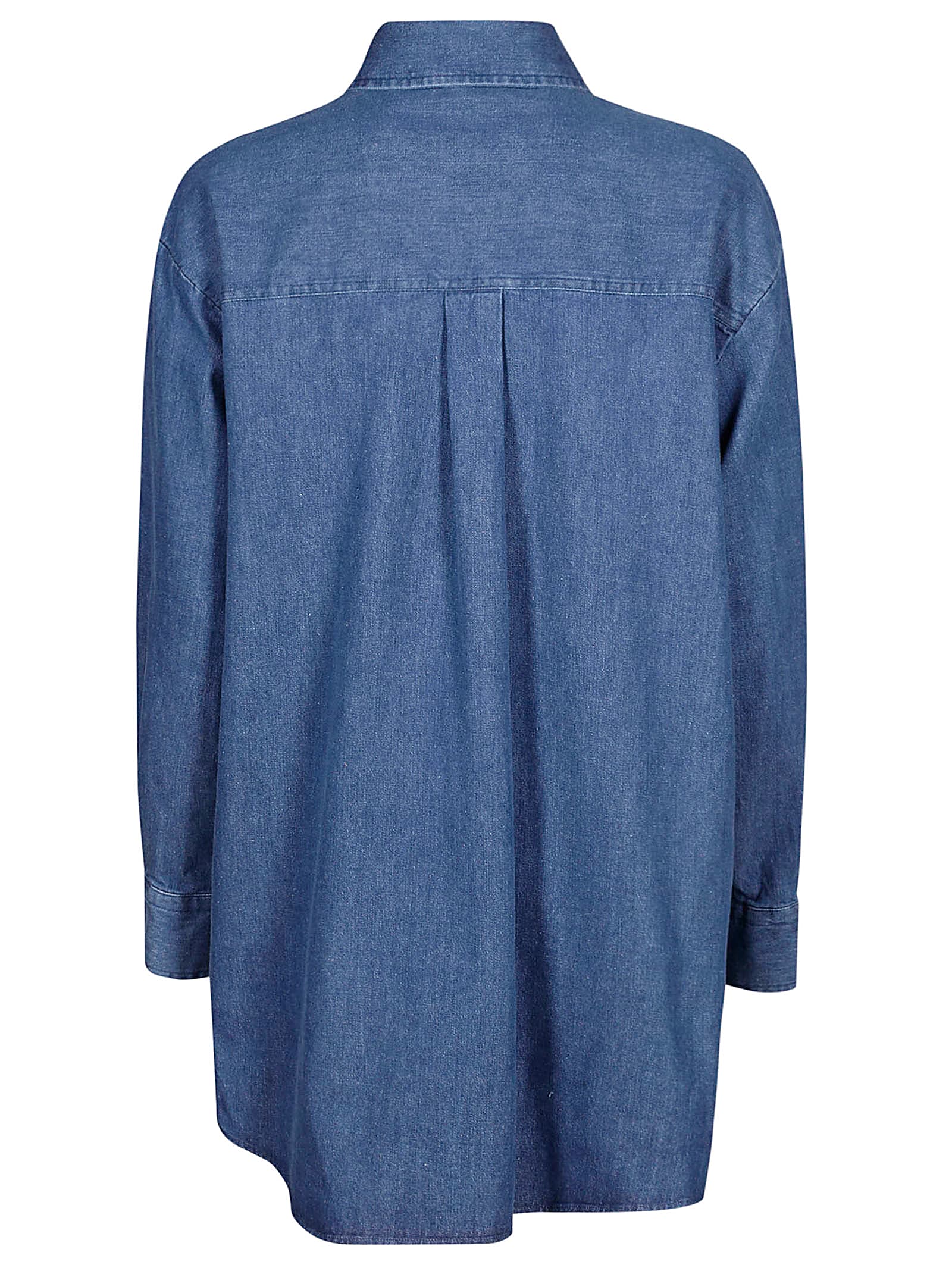 Shop Glanshirt Penny In Night Blue