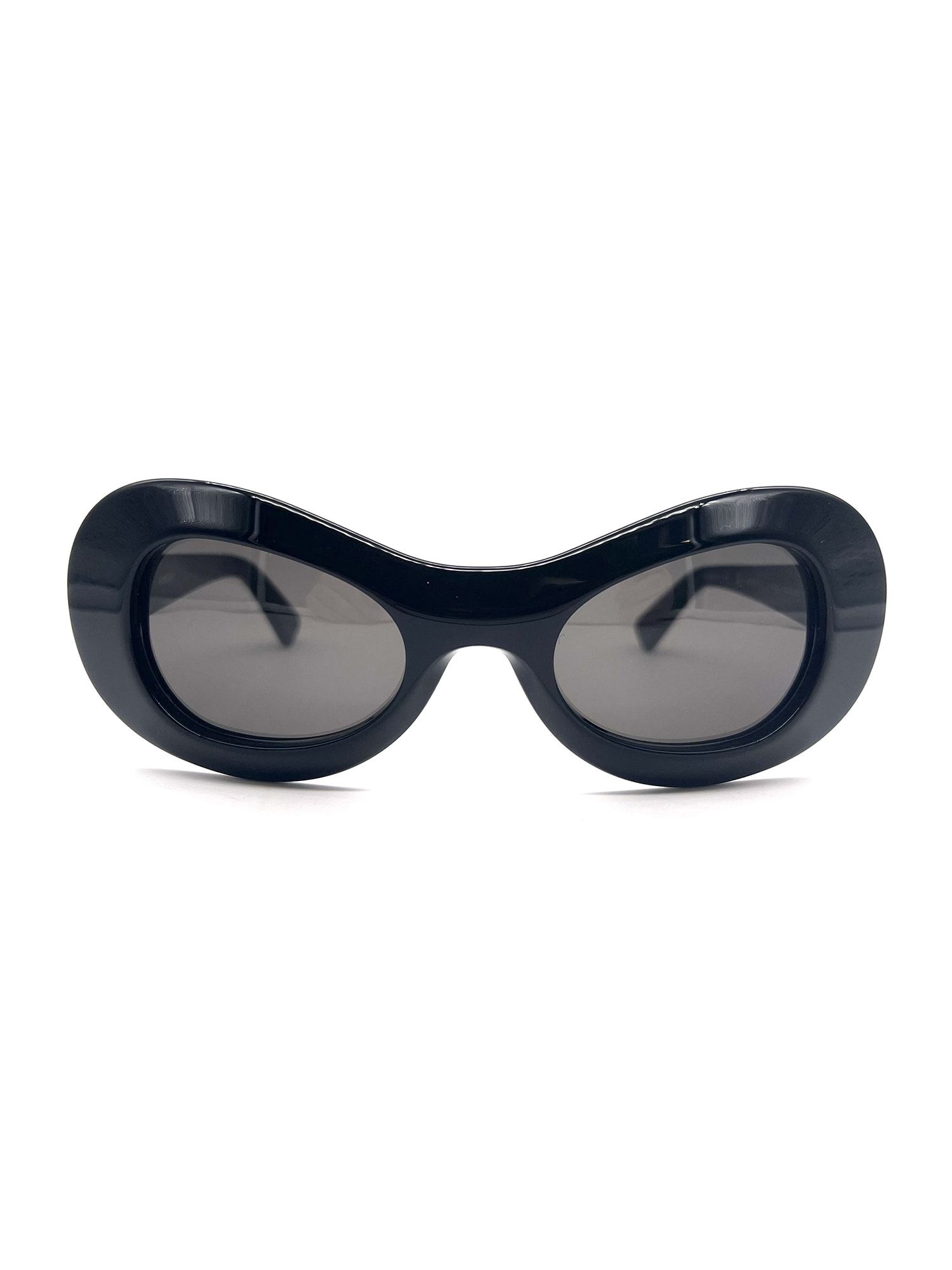 Shop Ambush Jordee Beri007 Sunglasses In Black Dark Grey