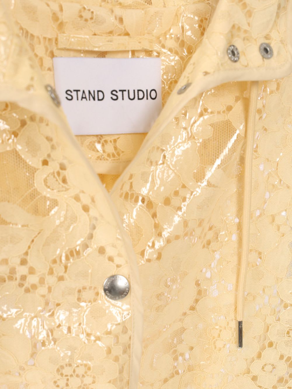 Shop Stand Studio True Raincoat In Beige