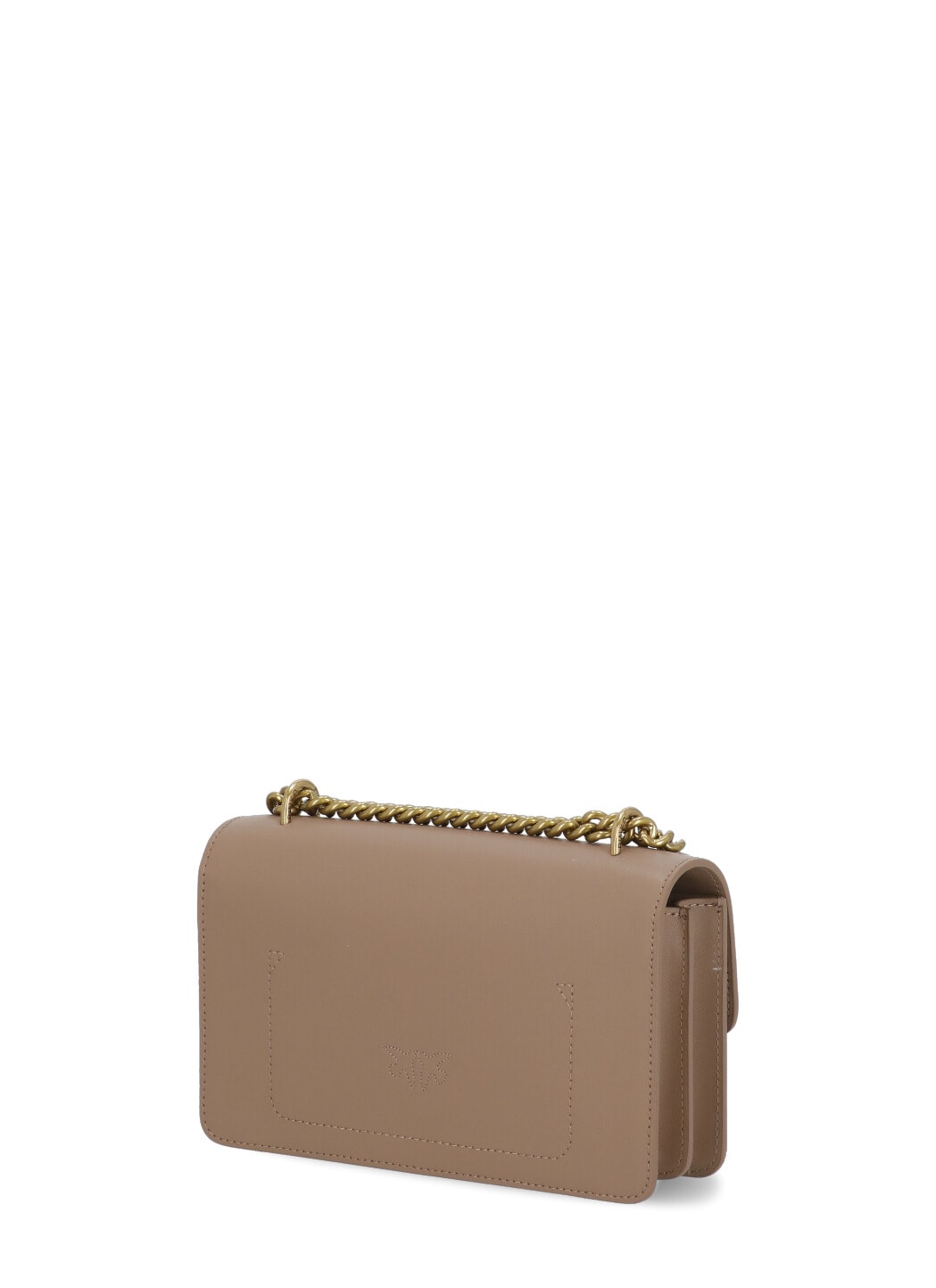 Pinko Classic Love One Simply Bag In Brown