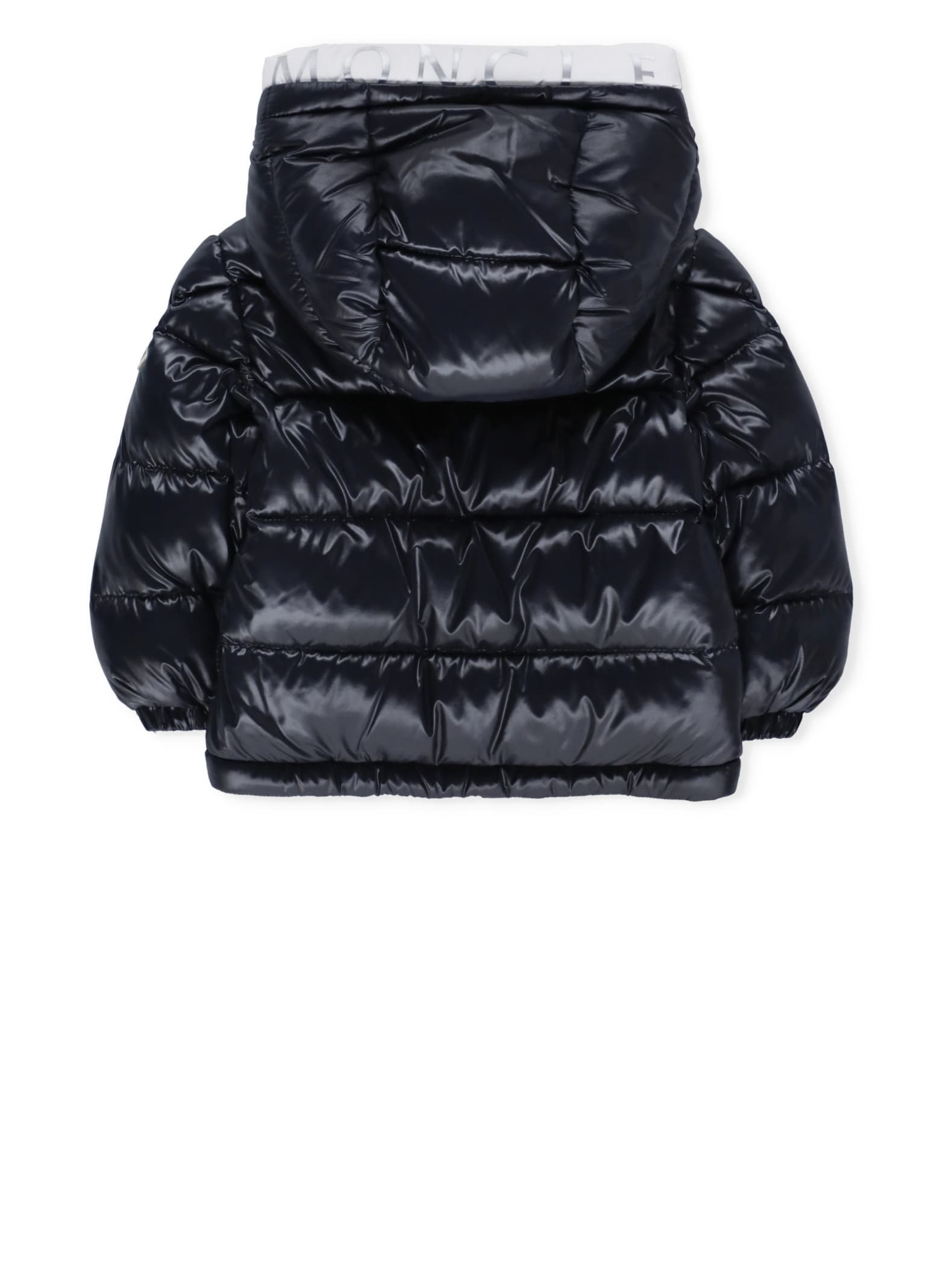 Moncler Aslan Down Jacket In Blue