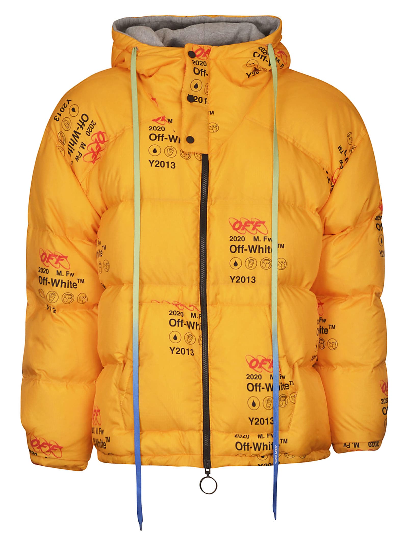 off white padded jacket