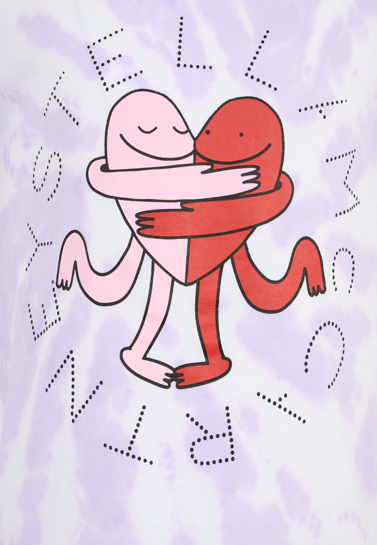 Stella Mccartney Multicolor T-shirt For Girl With Heart In Multi