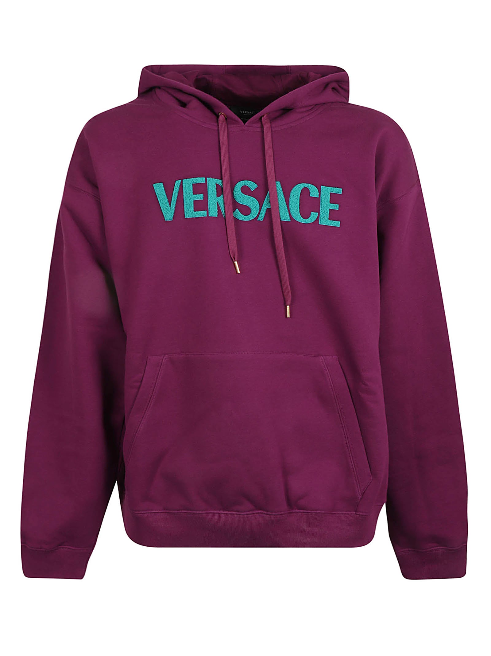 Versace Logo Chest Hoodie