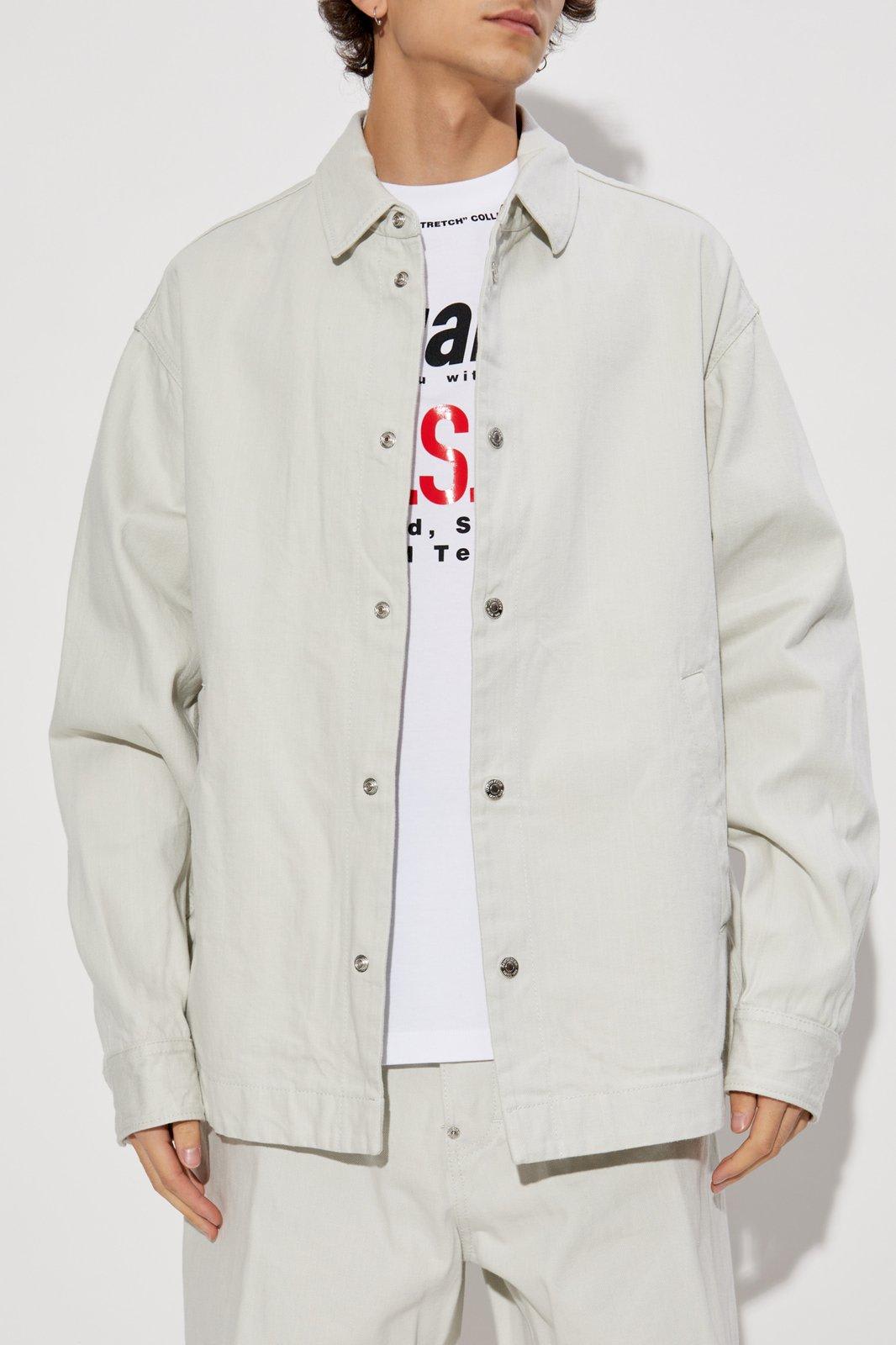 Dsquared2 Icon New Generation Overshirt In Off-white