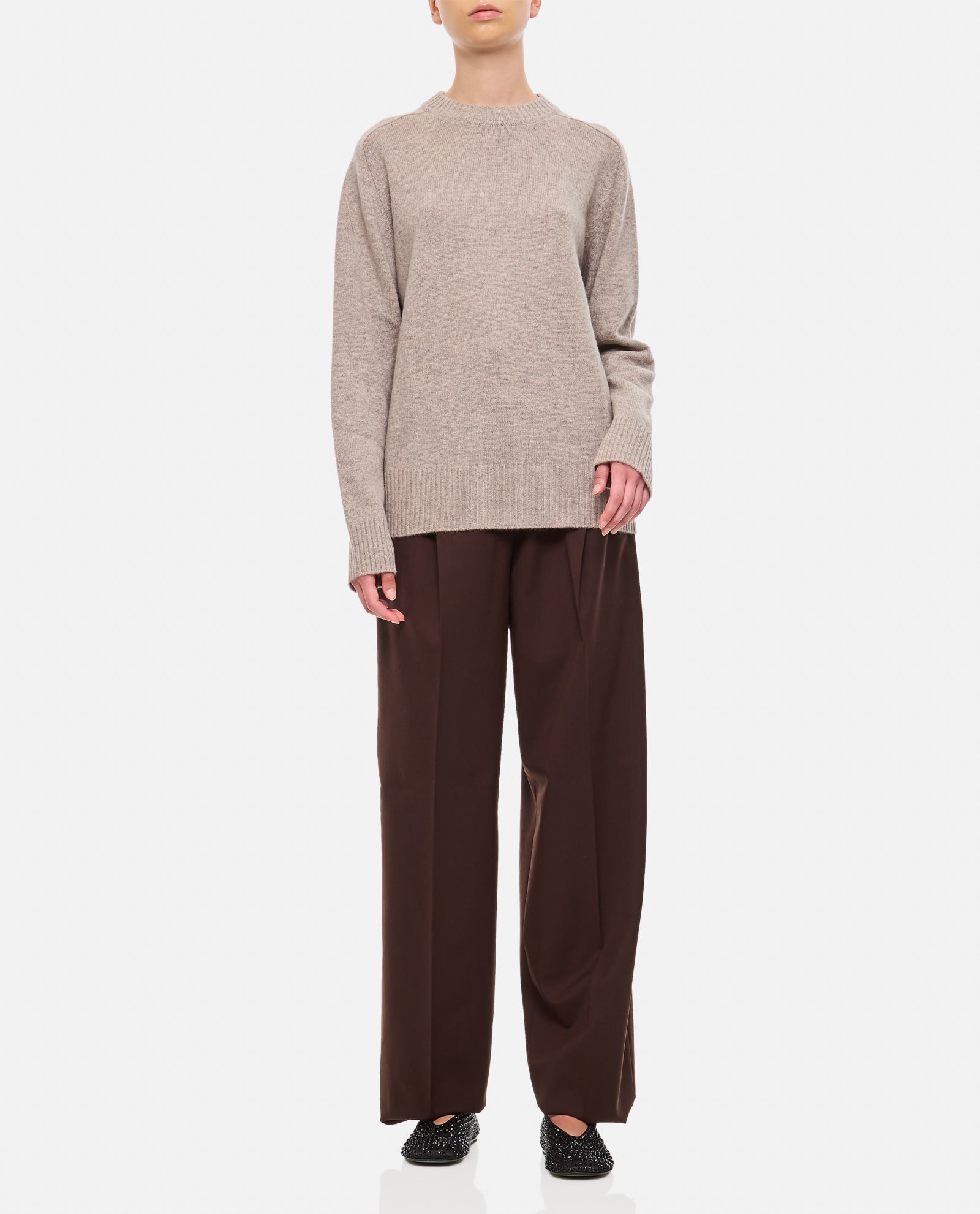 Shop Thelatest Axel Pants In Brown