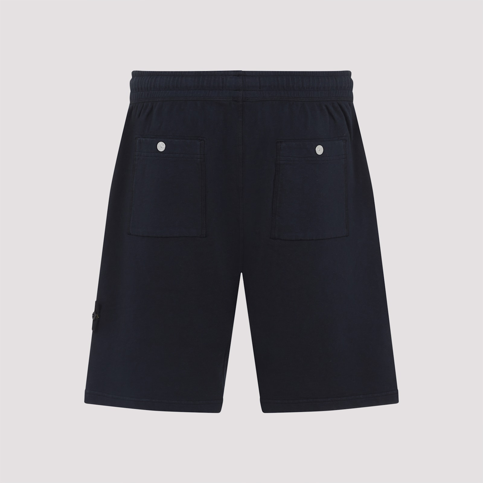 STONE ISLAND LOGO BADGE BERMUDA SHORTS