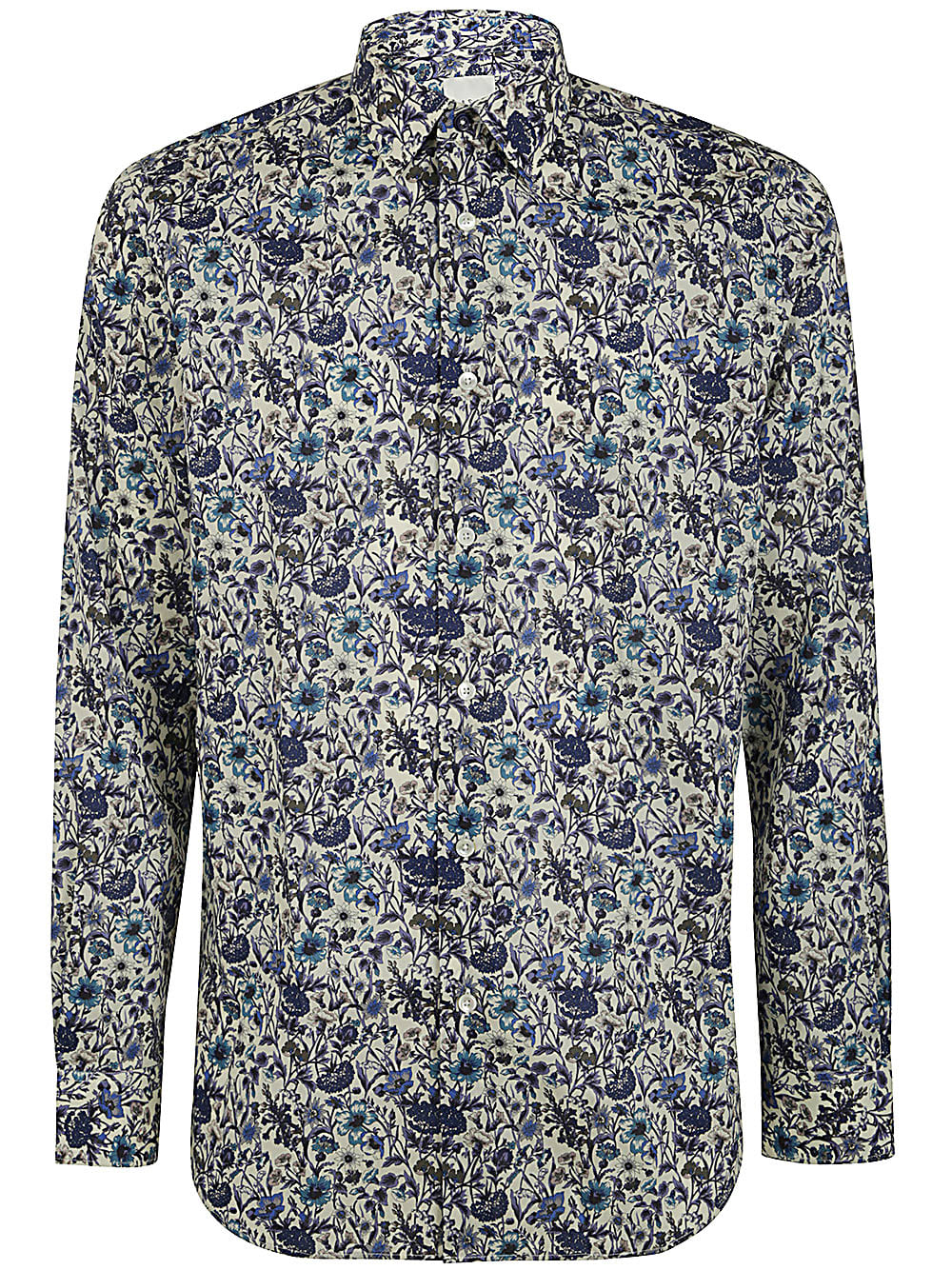 Shop Paul Smith Mens Tailored Fit Shirt In Blues