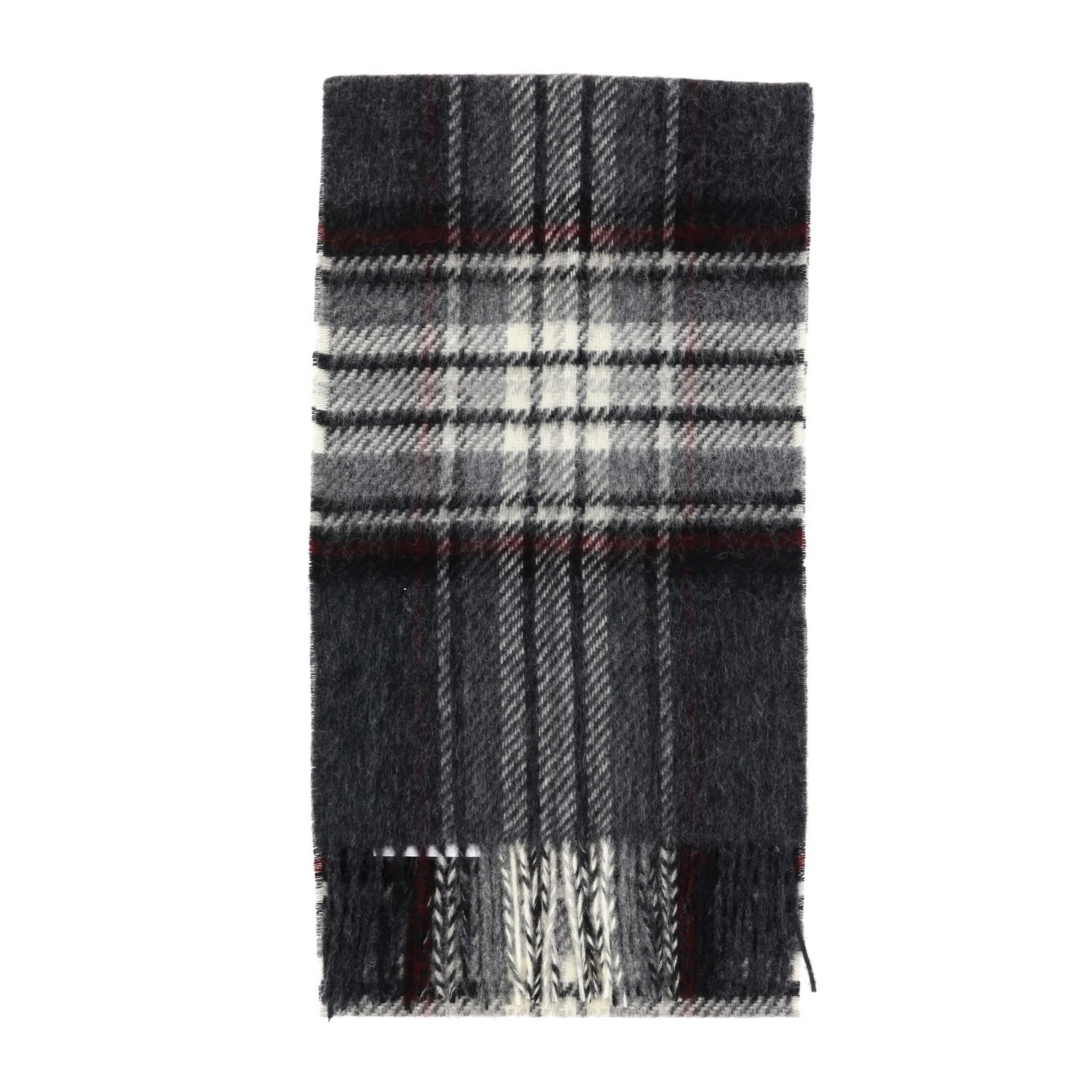 barbour black scarf