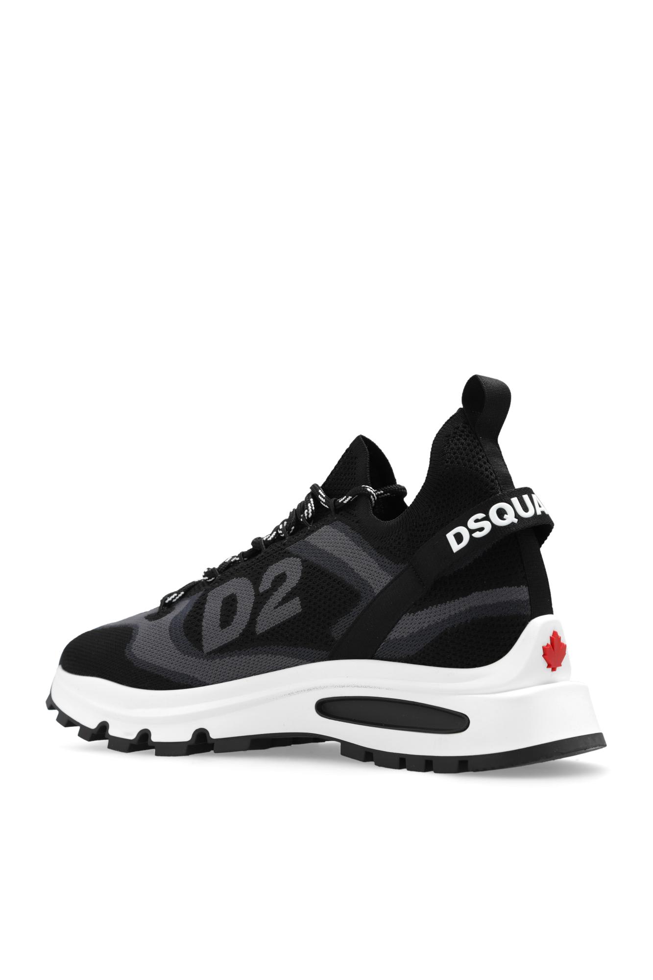 Shop Dsquared2 Run Ds2 Sneakers In Nero